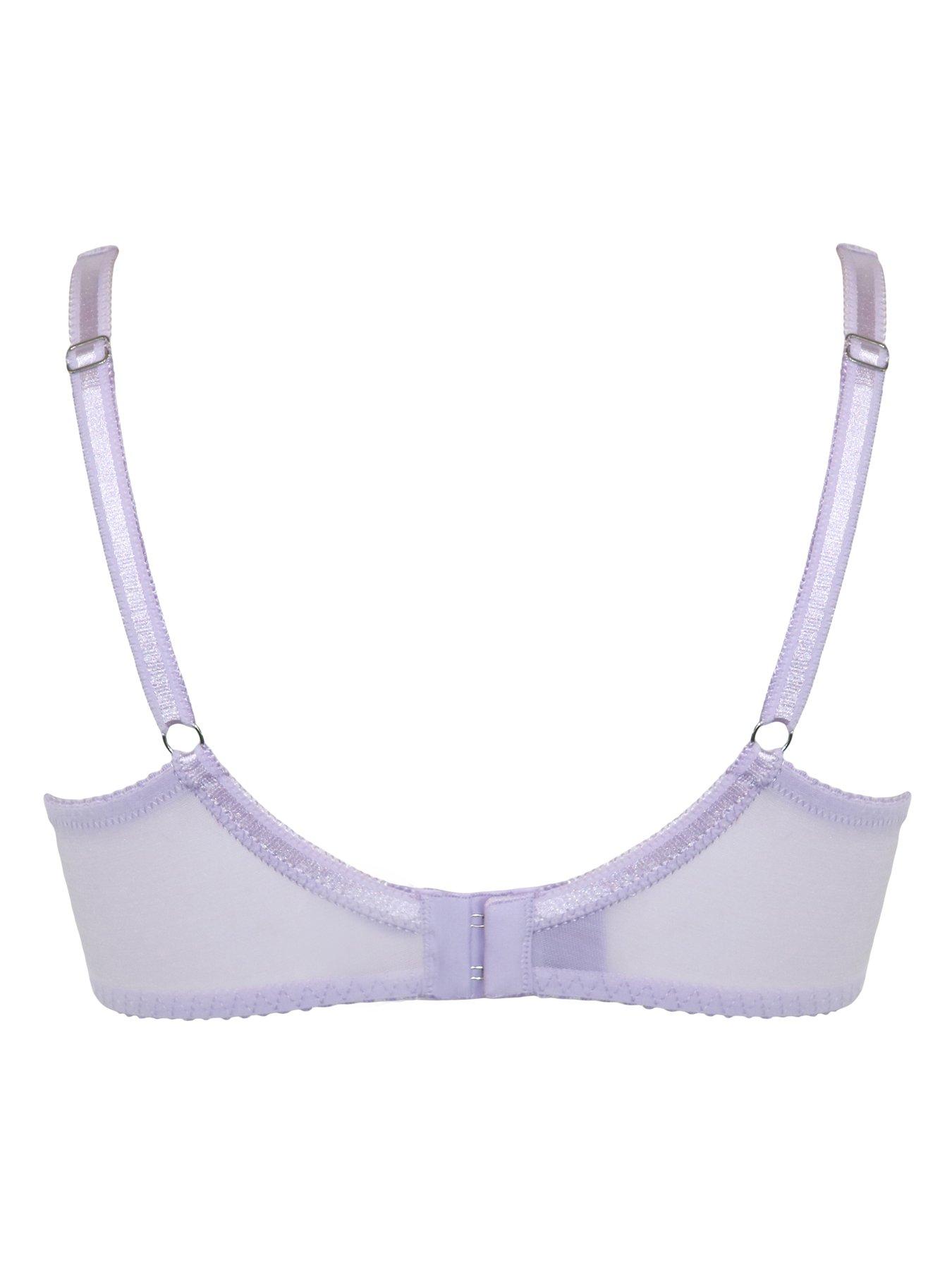  image of pour-moi-fleur-lightly-padded-high-apex-underwired-bra