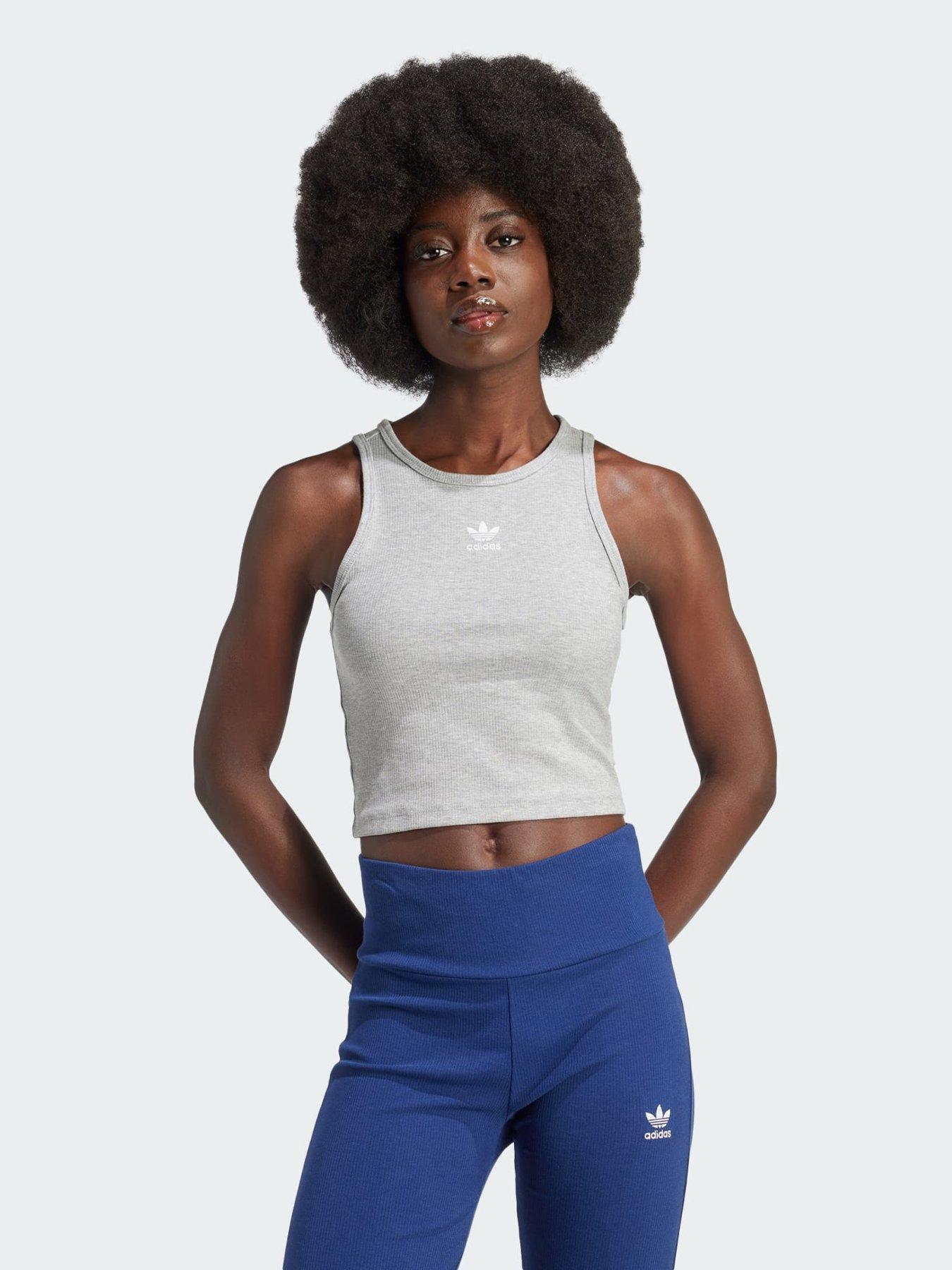 Image 1 of 5 of adidas Originals Essentials Ribbed Tank Top