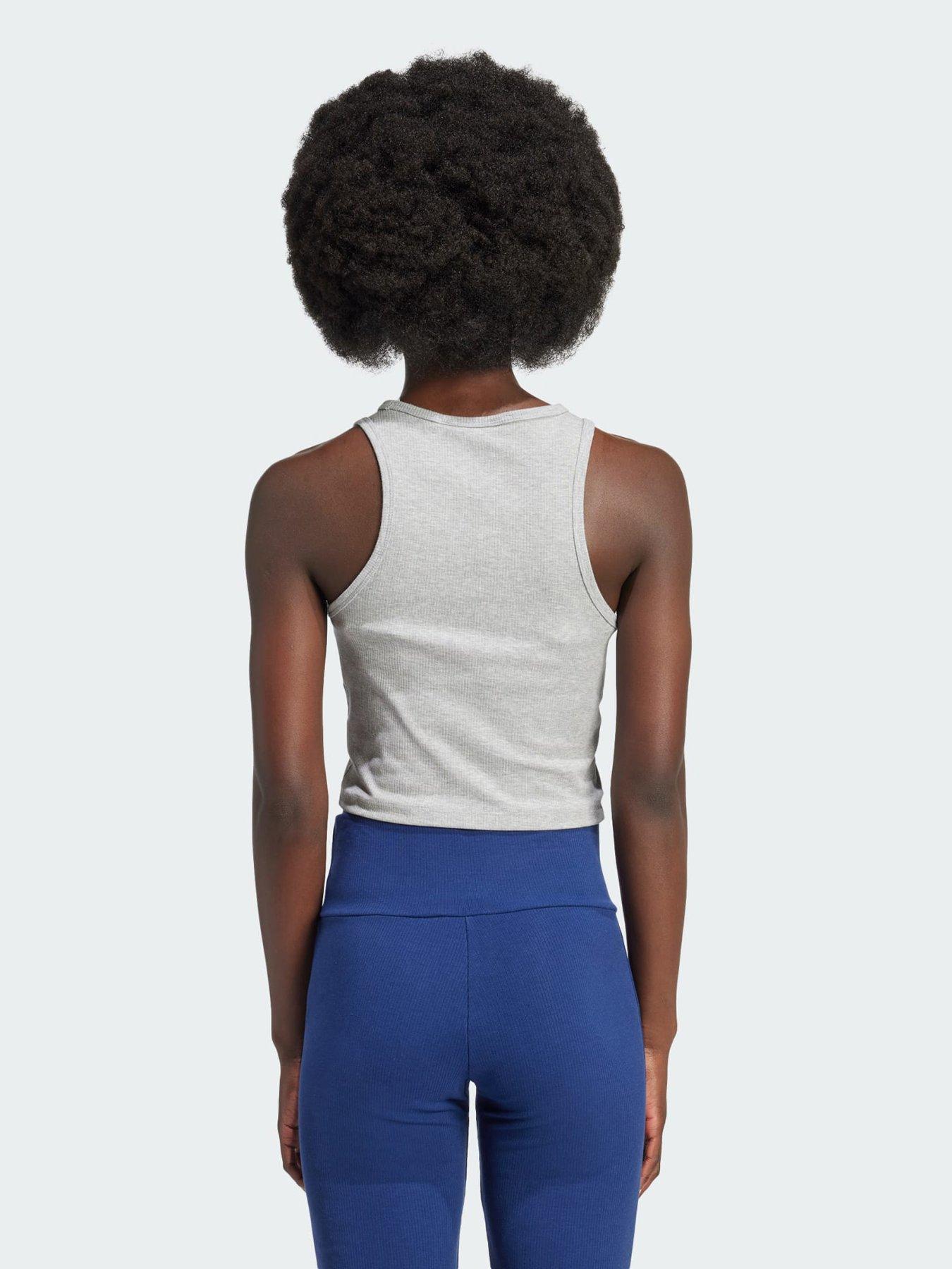 Image 2 of 5 of adidas Originals Essentials Ribbed Tank Top