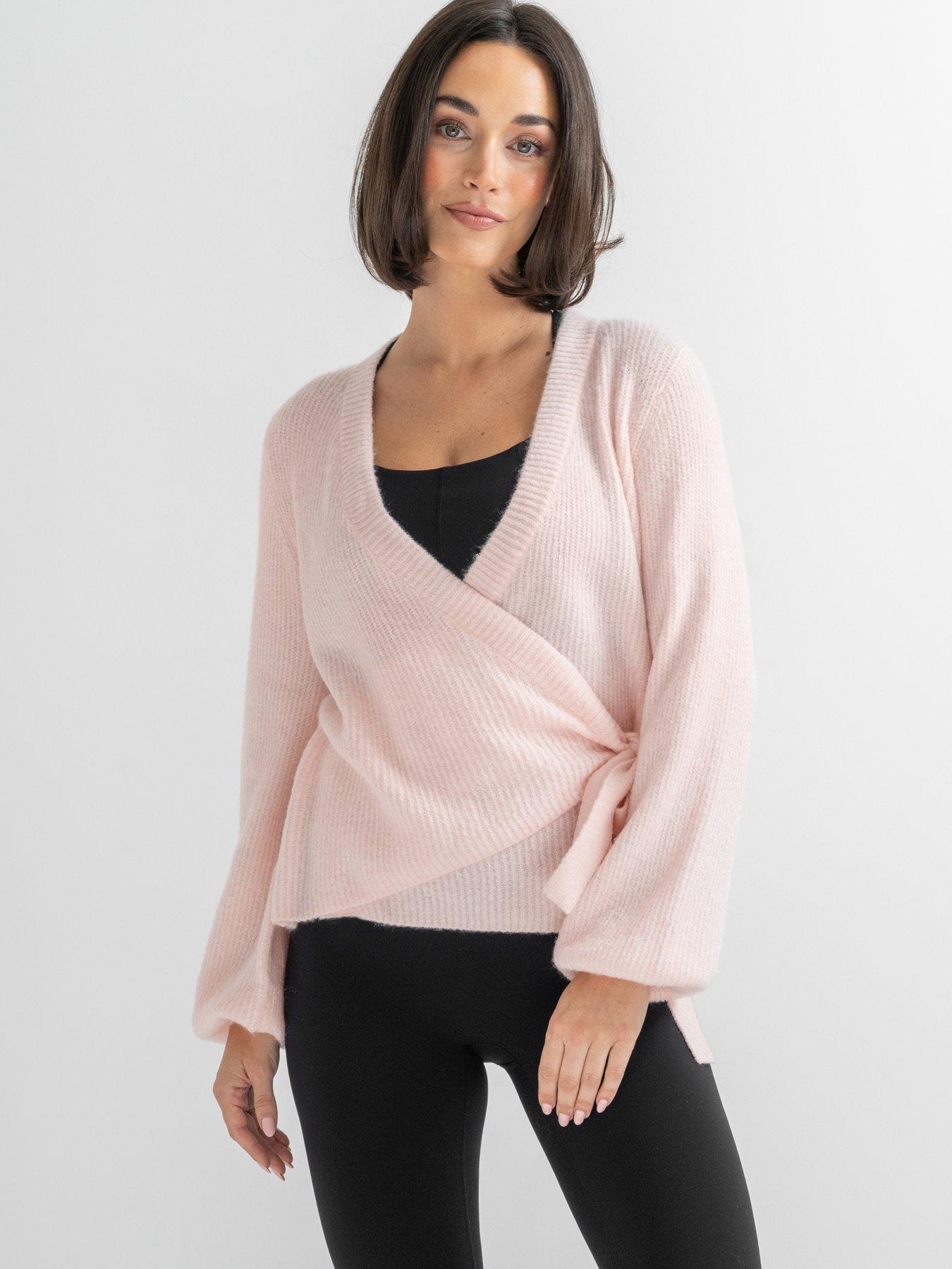 Image 1 of 4 of Pour Moi The Cosy Knit Wrap Cardigan