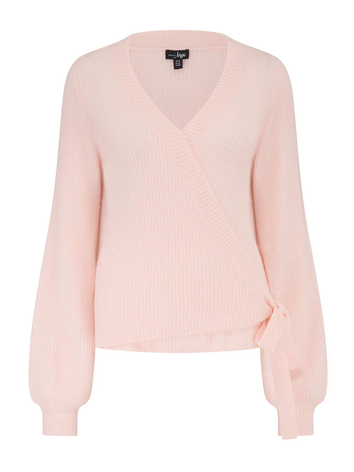 Image 3 of 4 of Pour Moi The Cosy Knit Wrap Cardigan