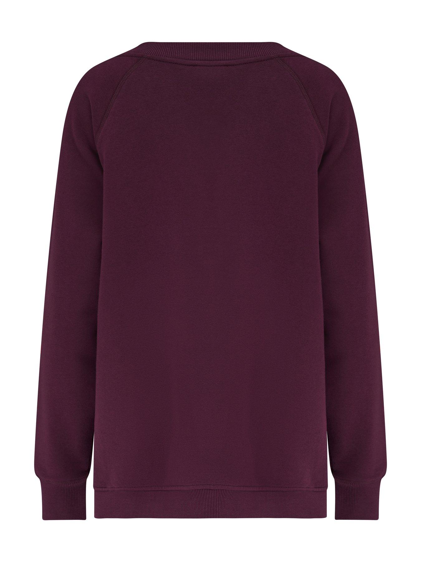 Image 4 of 4 of Pour Moi The Softest Off Duty Relaxed V-Neck Sweatshirt