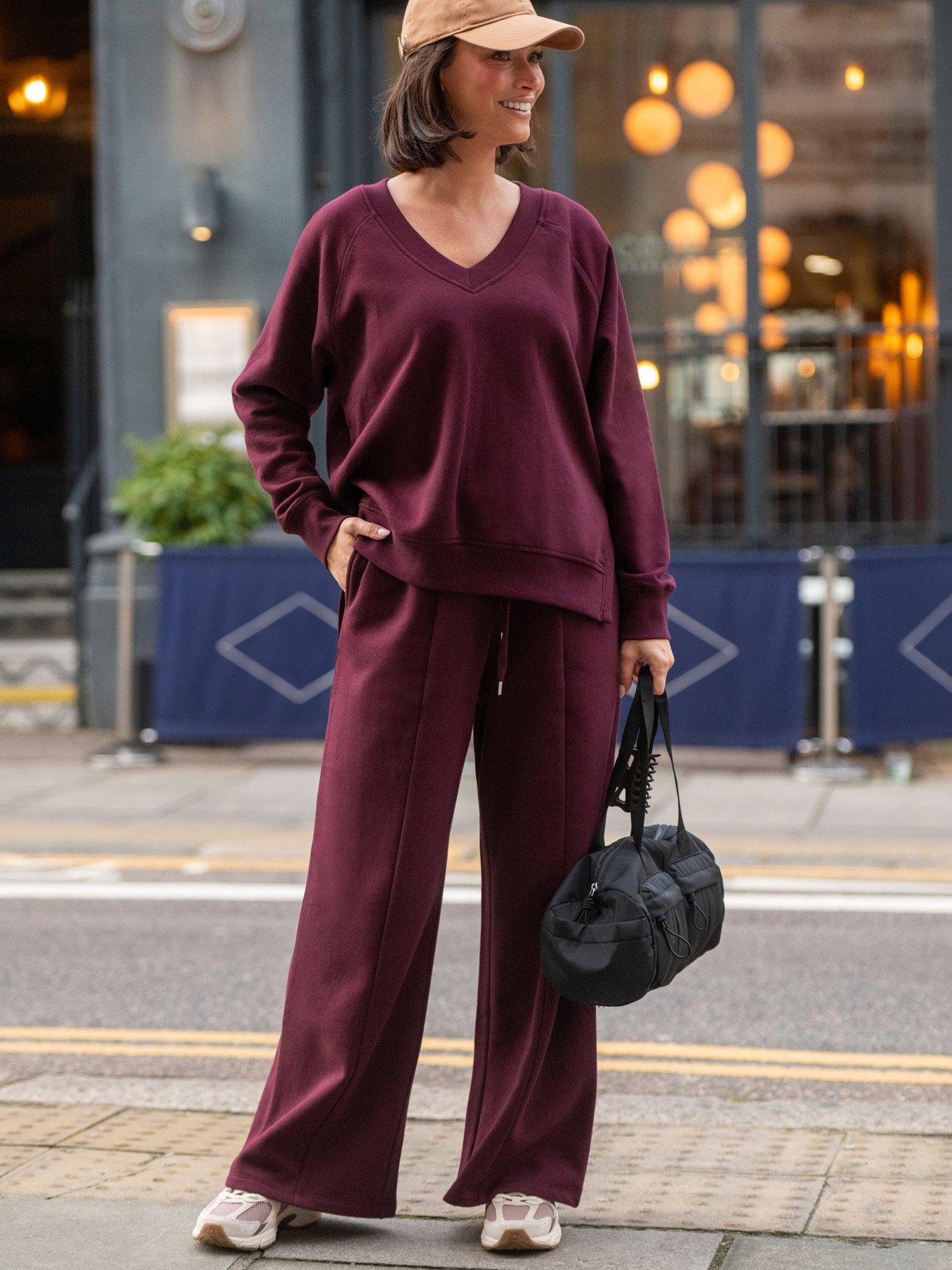 Image 2 of 4 of Pour Moi The Softest Off Duty Wide Leg Jogger
