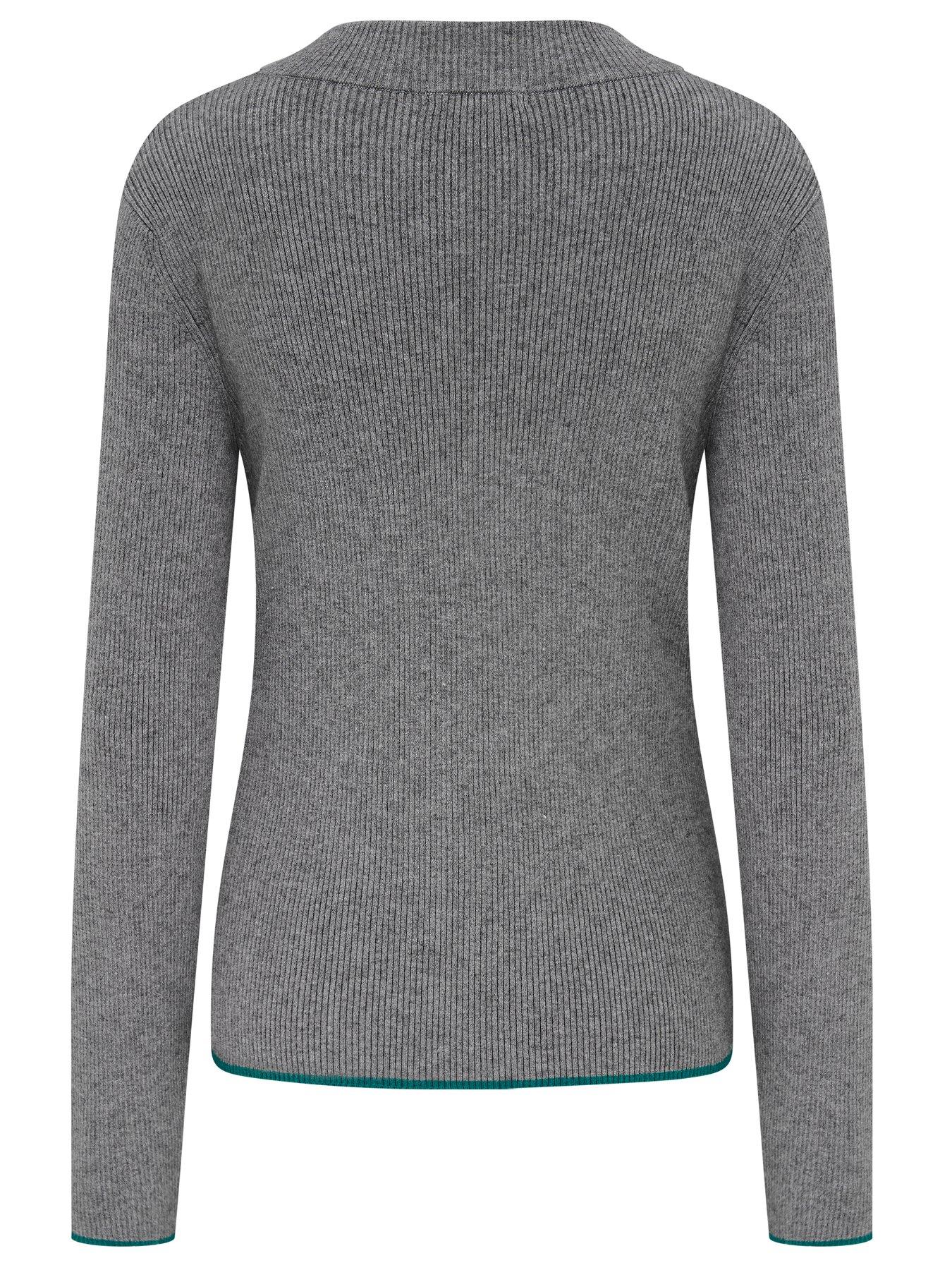  image of pour-moi-the-go-to-comfy-zip-front-jumper