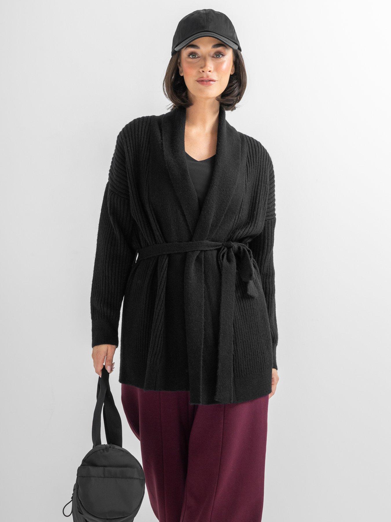 Image 1 of 4 of Pour Moi The Go To Comfy Tie Waist Cardigan
