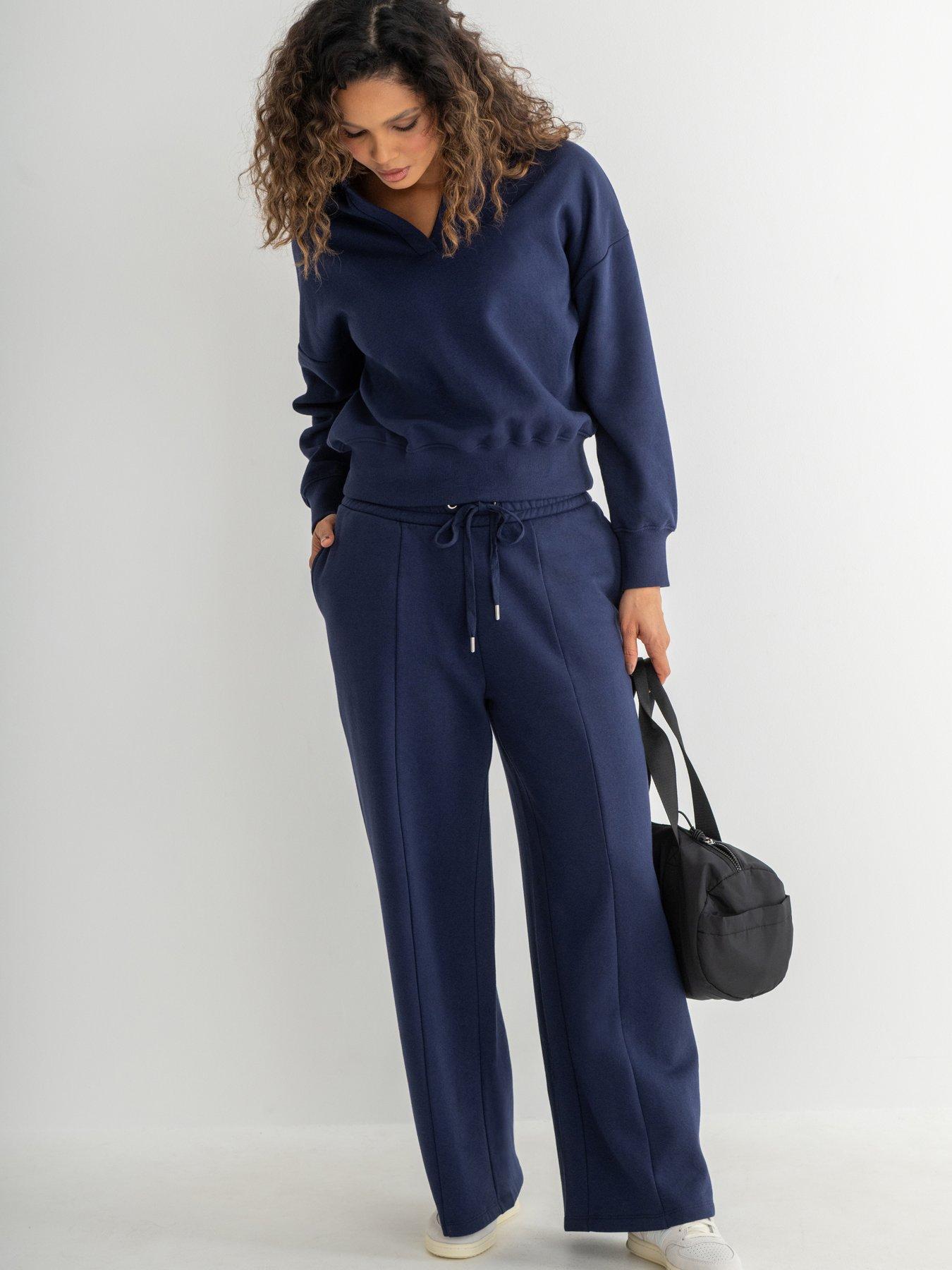 Image 1 of 4 of Pour Moi The Softest Off Duty Wide Leg Jogger