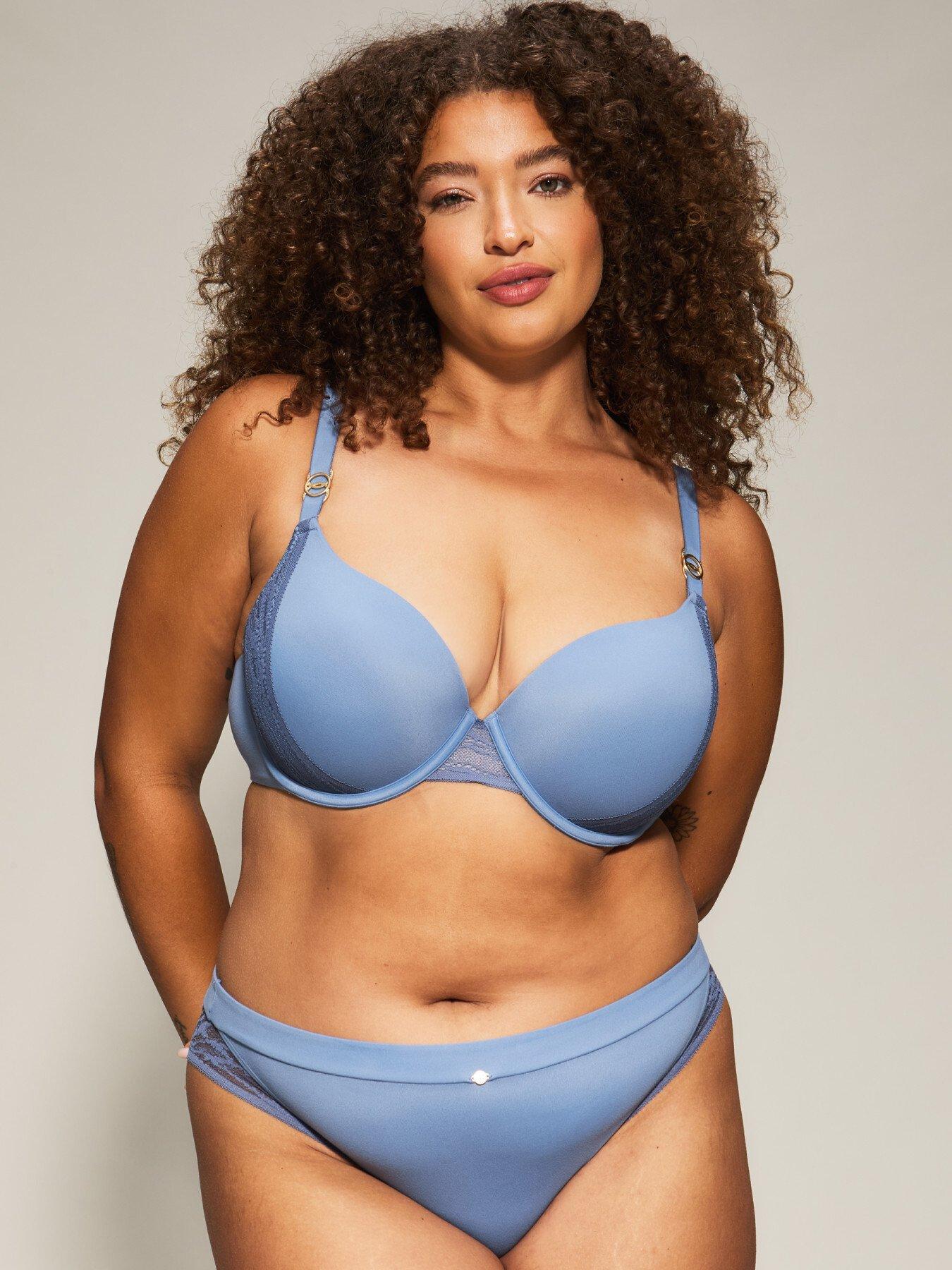 Image 3 of 4 of KBX Charlotte Underwired Padded Plunge Bra