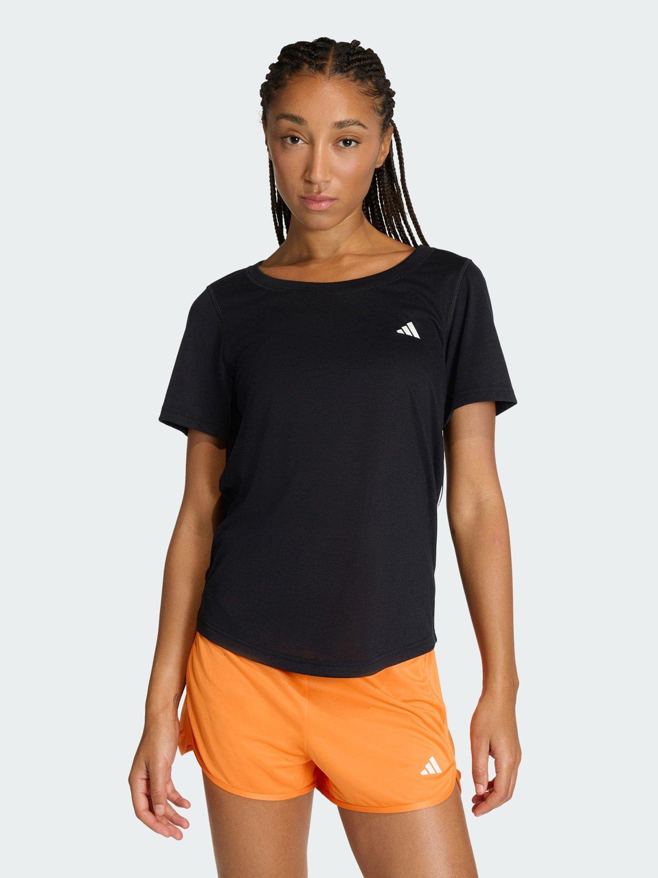 Image 1 of 5 of adidas Workout Essentials Scoop Neck T-Shirt