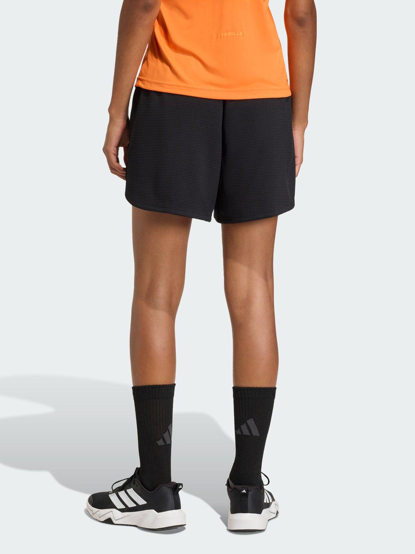 Image 2 of 5 of adidas Pacer Workout Waffle Shorts
