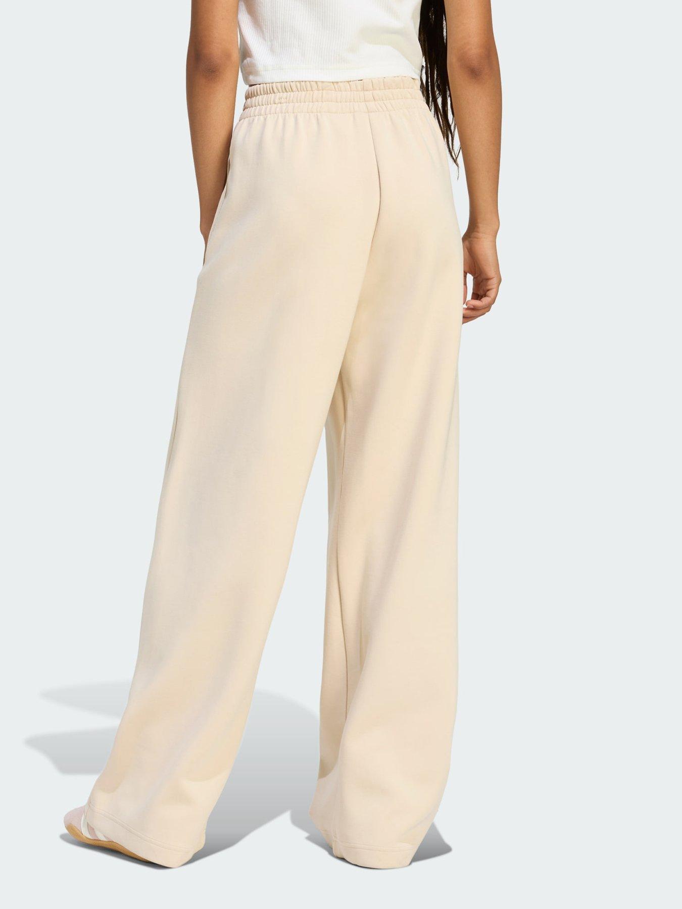 stillFront image of adidas-soft-lux-straight-leg-pants