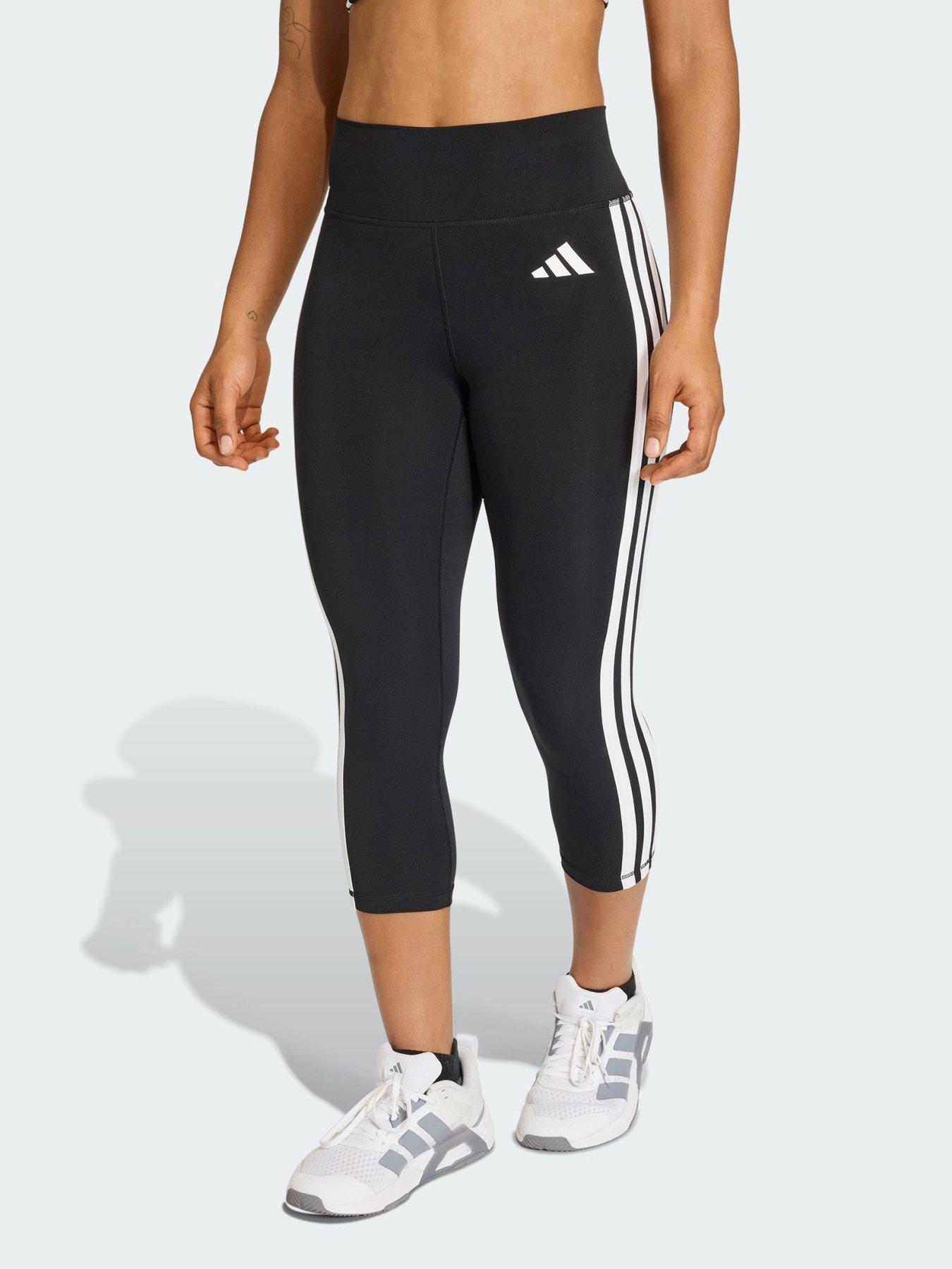 adidas Optime Essentials Workout 3-Stripes 3/4 Leggings