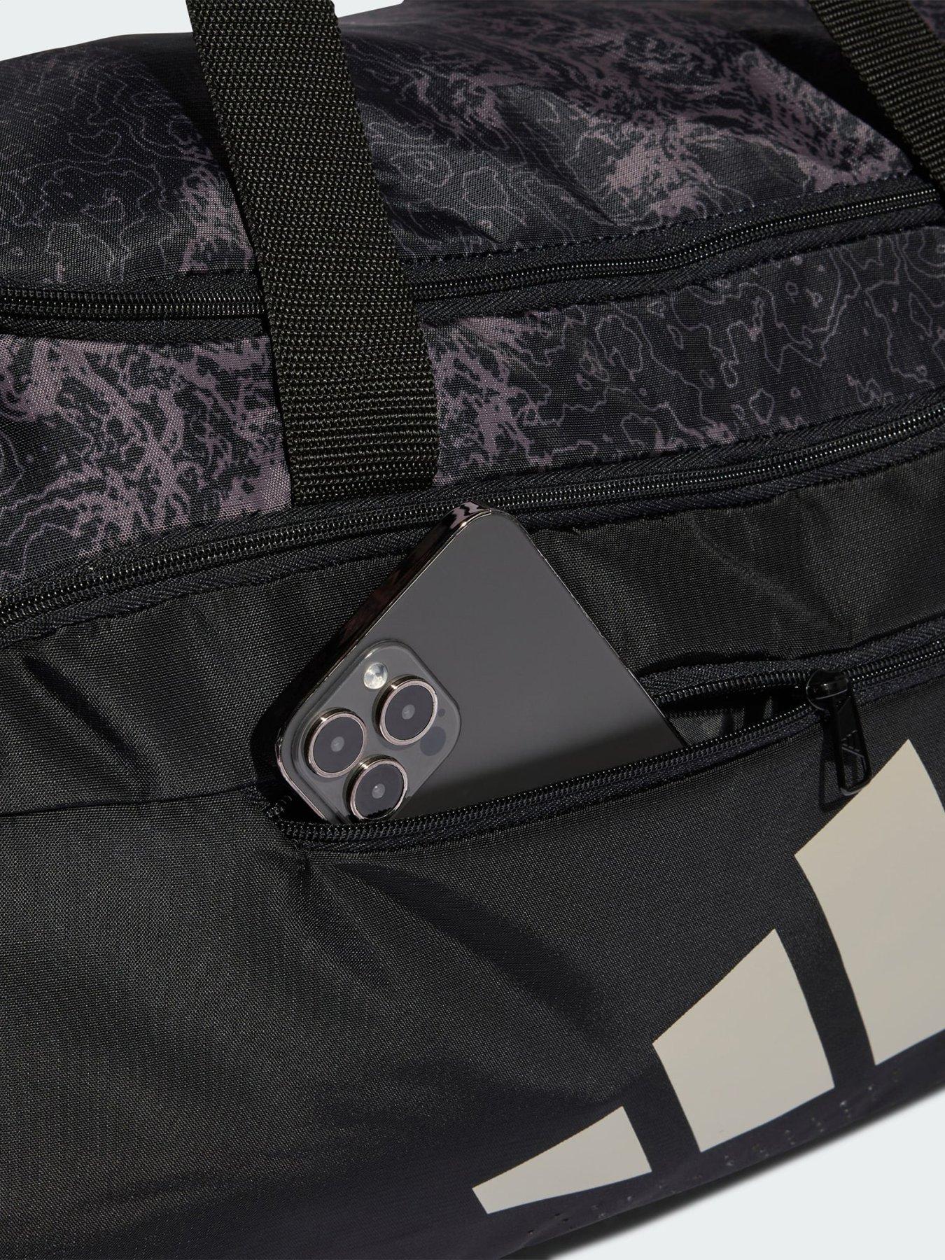 Image 5 of 6 of adidas Training Defender Graphic Duffle Bag Medium