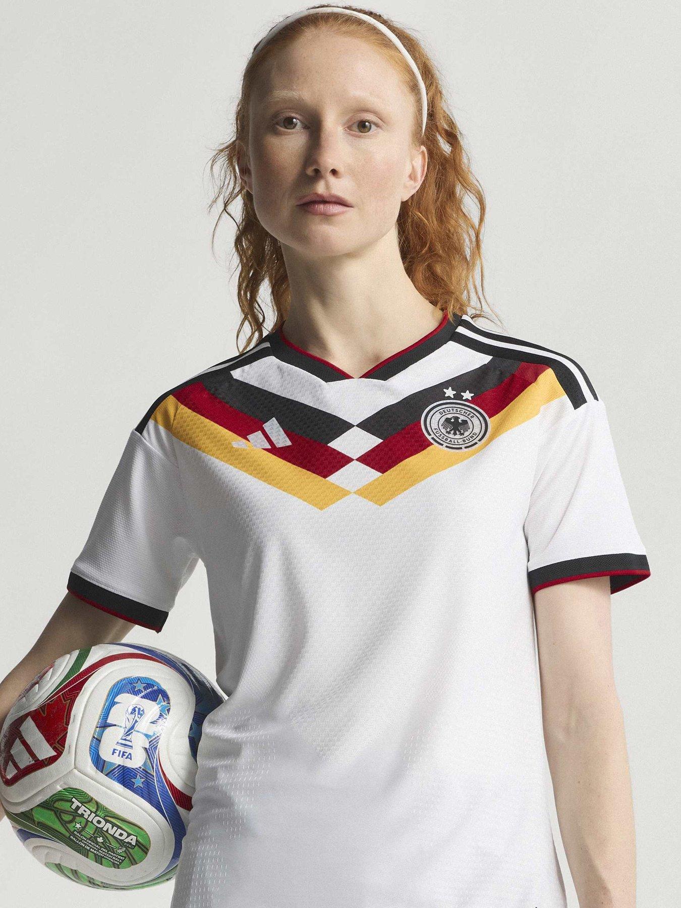  image of adidas-germany-26-womens-team-home-authentic-jersey