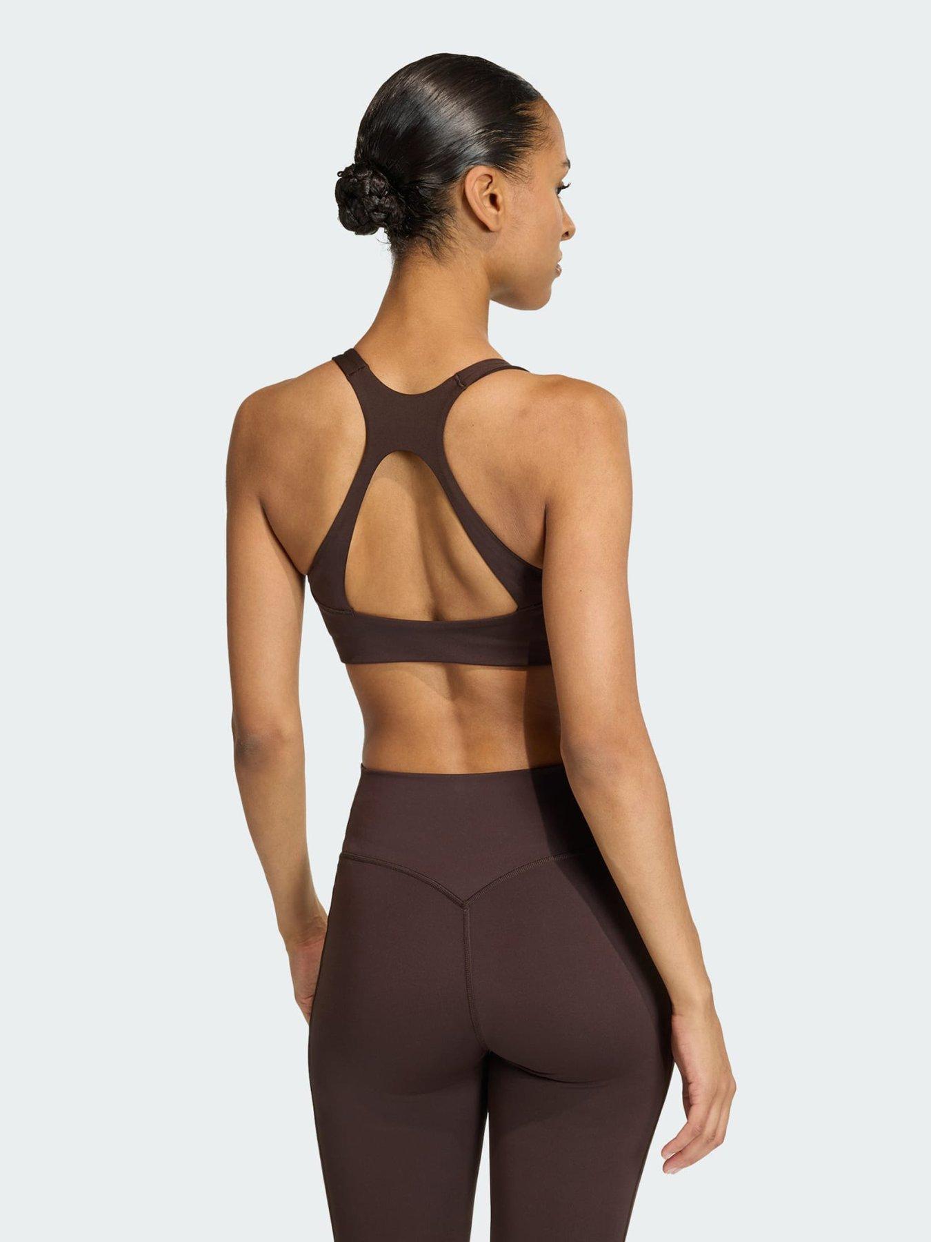Image 2 of 5 of adidas Optime Workout Medium Support Bra