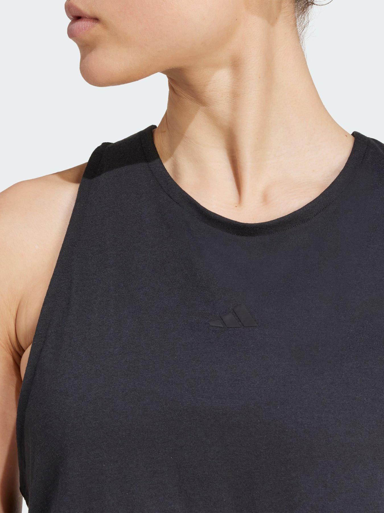Image 3 of 5 of adidas Yoga Essentials Cropped Tank