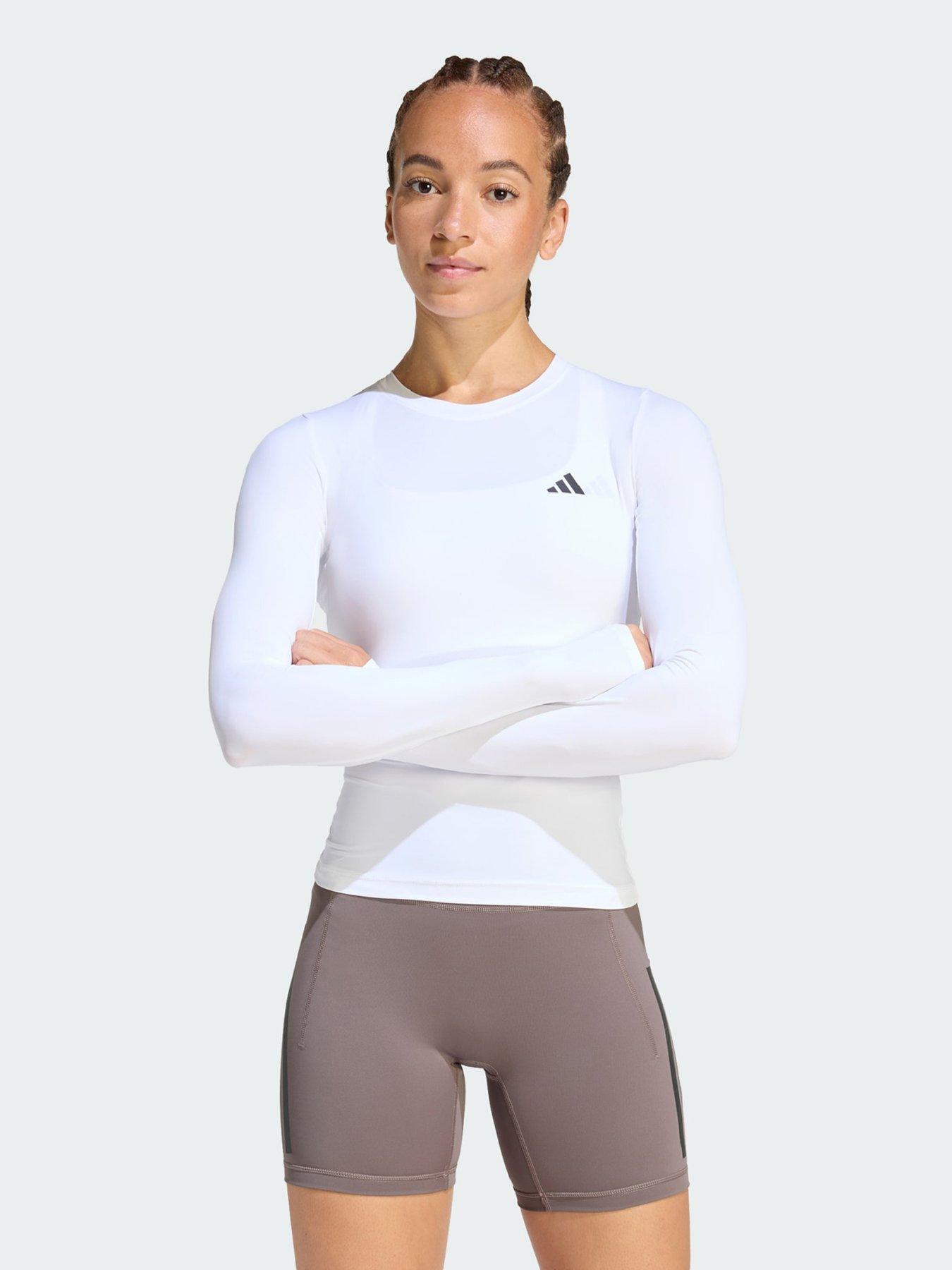adidas Power Essentials Workout Contour Long Sleeve Top