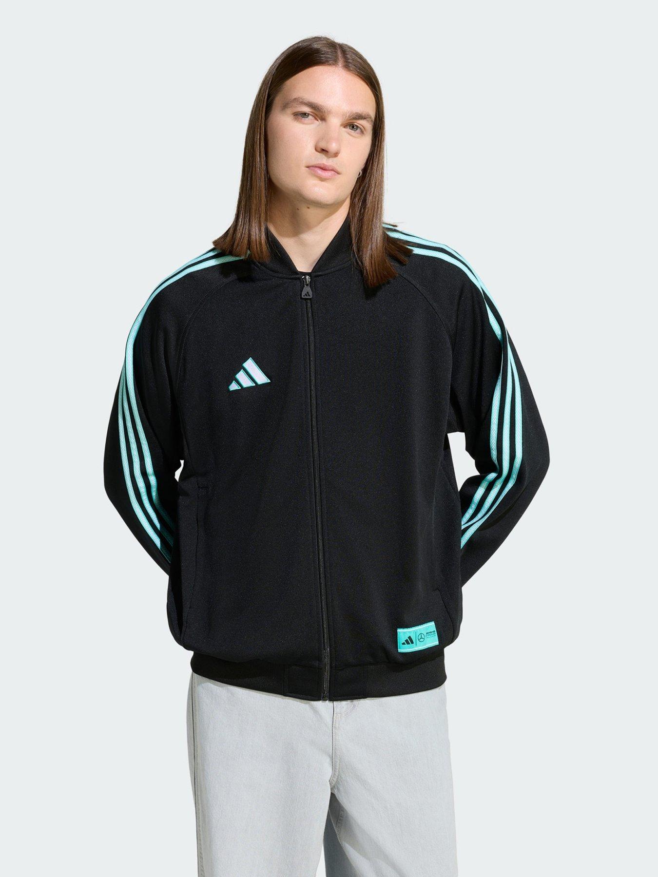 Image 1 of 5 of adidas Mercedes - AMG Petronas Formula One Team Las Vegas Tracksuit Top Men