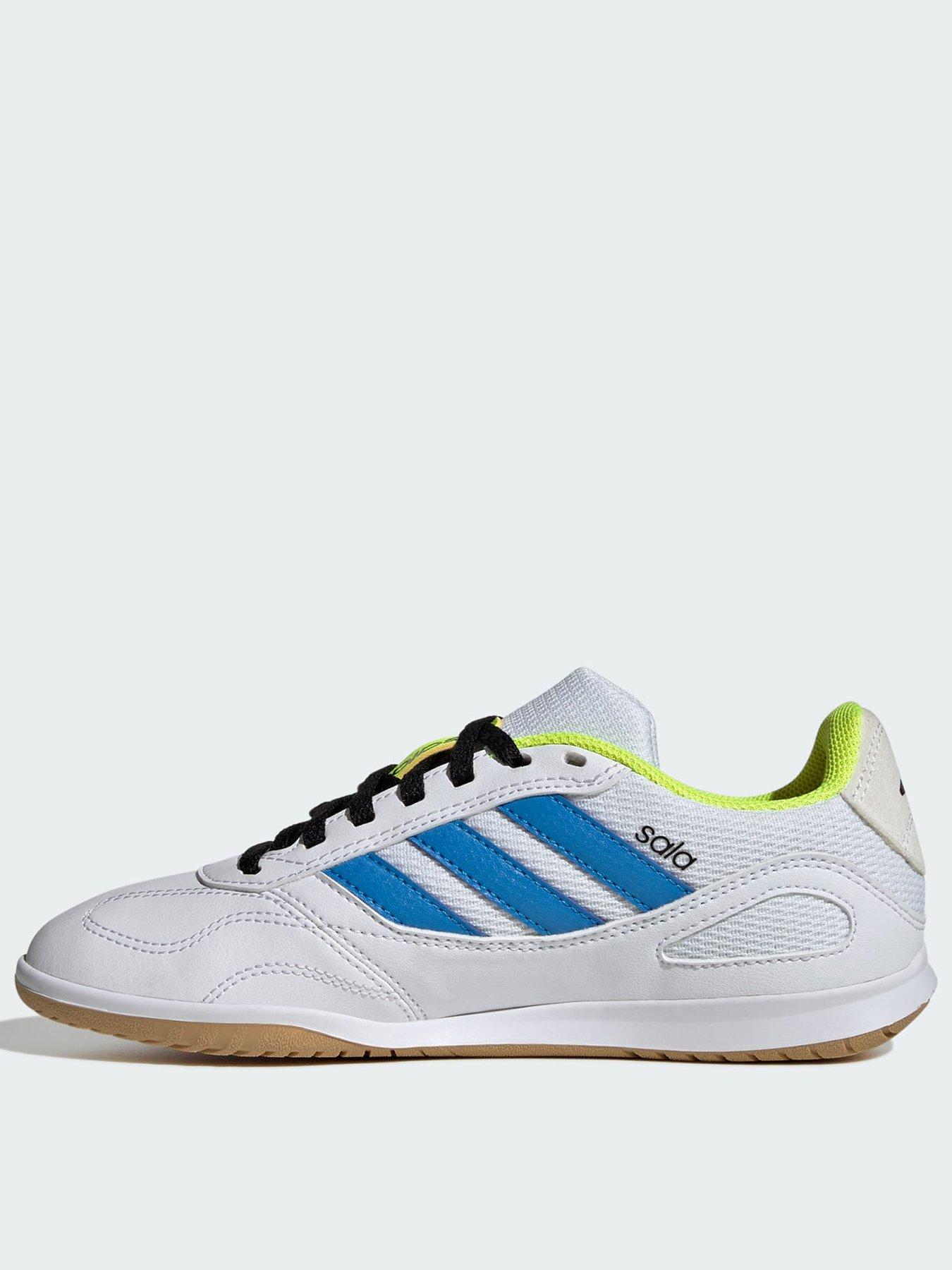 adidas gazelle silver green womens adidas Junior Super Sala 2 Indoor Soccer Shoes – Eurosport Soccer Stores main image 0