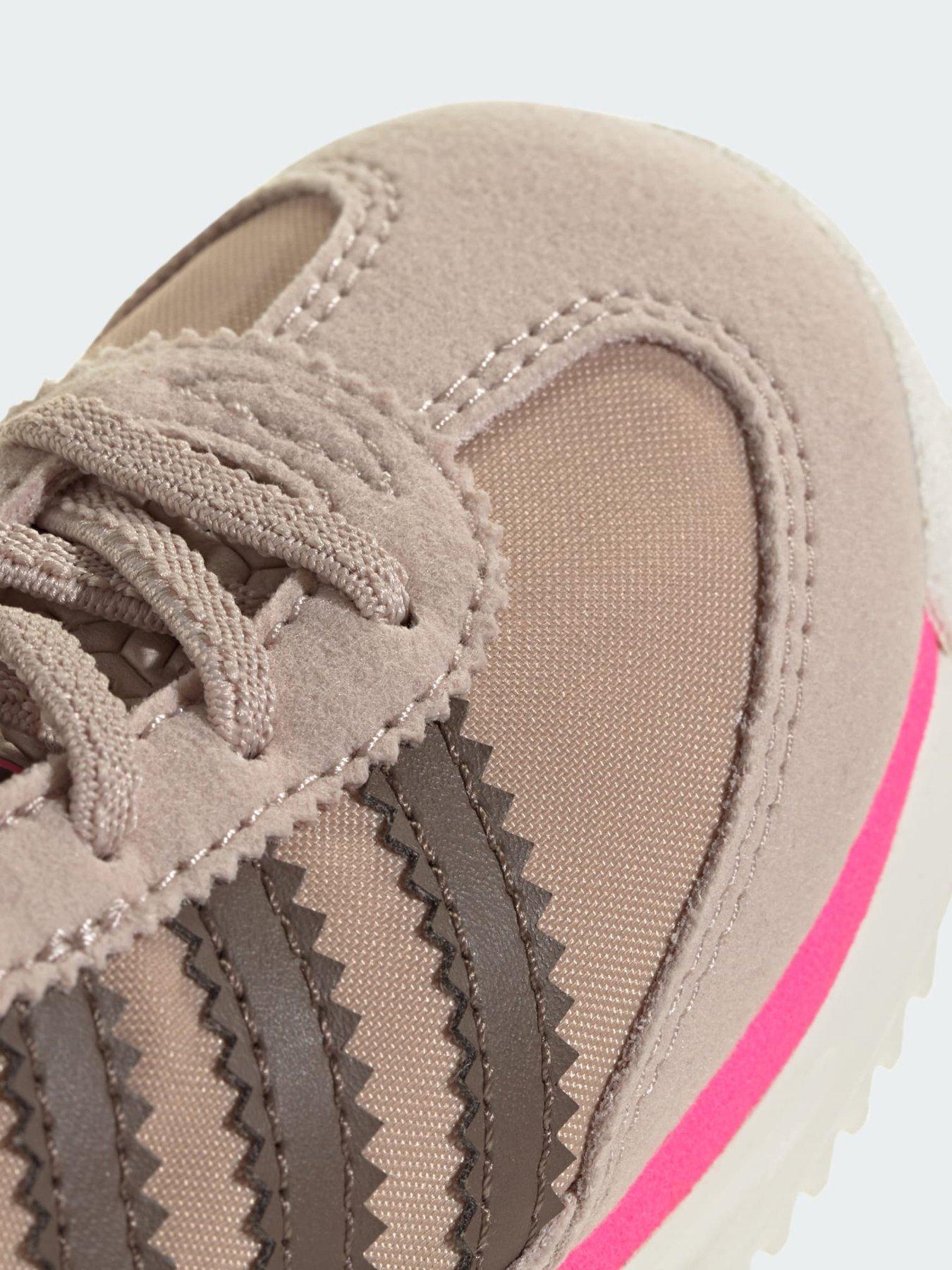 adidas gazelle silver green womens Lock Laces Flat Laces
