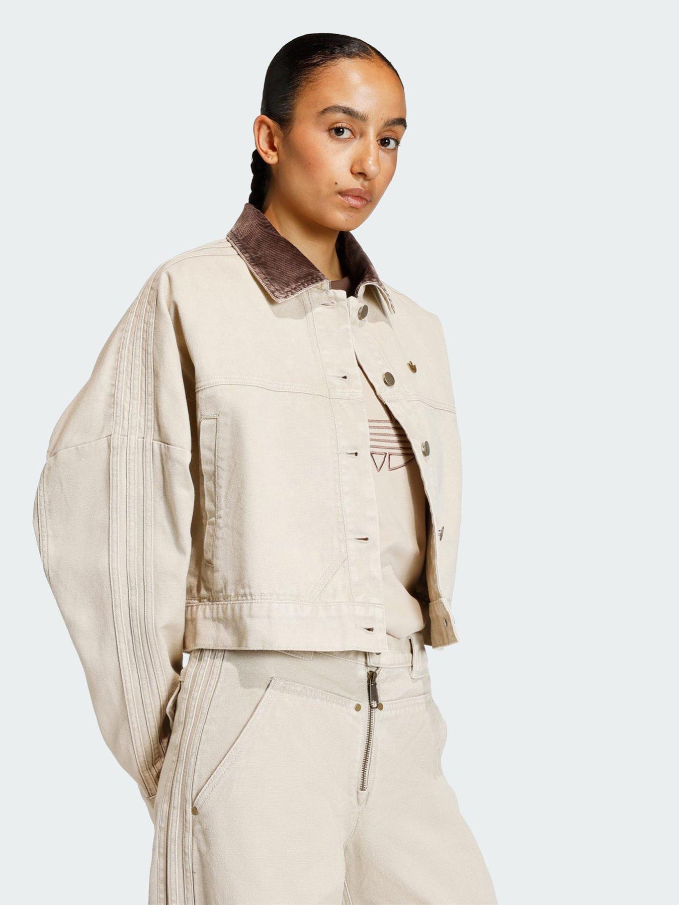 Image 3 of 5 of adidas Originals CANVAS TRACKTOP Jacket