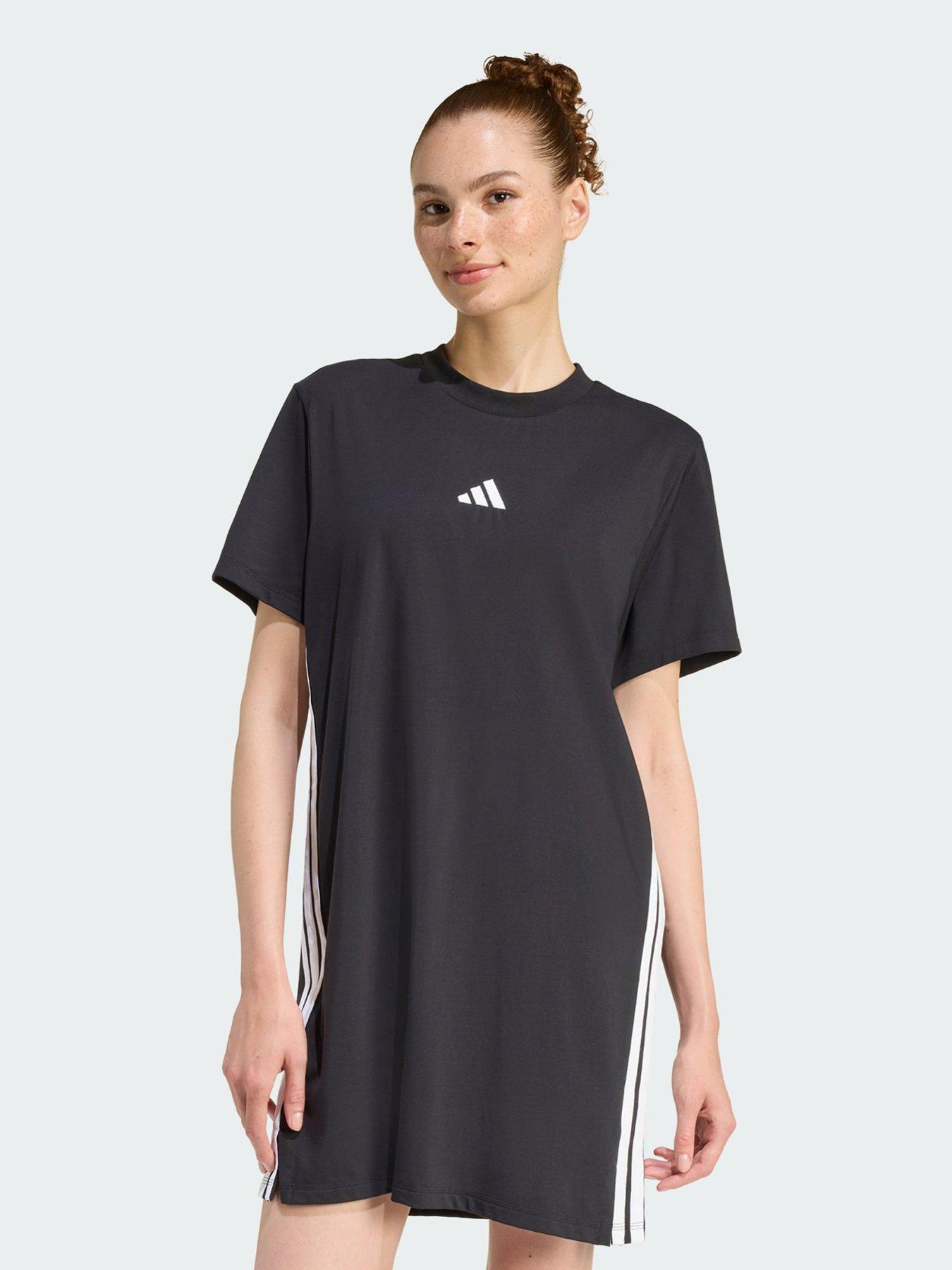 adidas ESSENTIALS 3-STRIPES TEE DRESS
