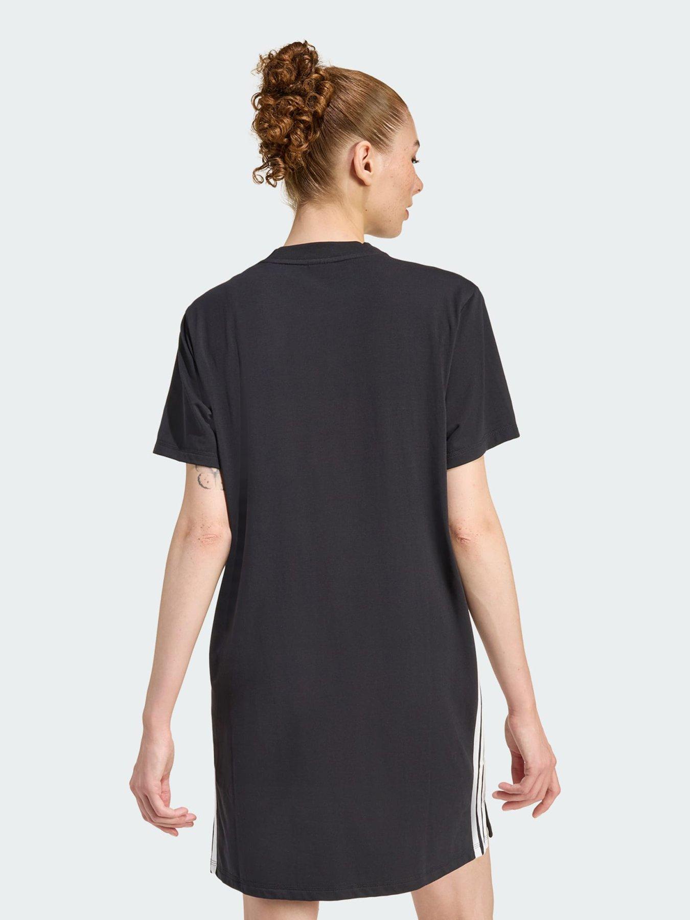 Image 2 of 5 of adidas ESSENTIALS 3-STRIPES TEE DRESS