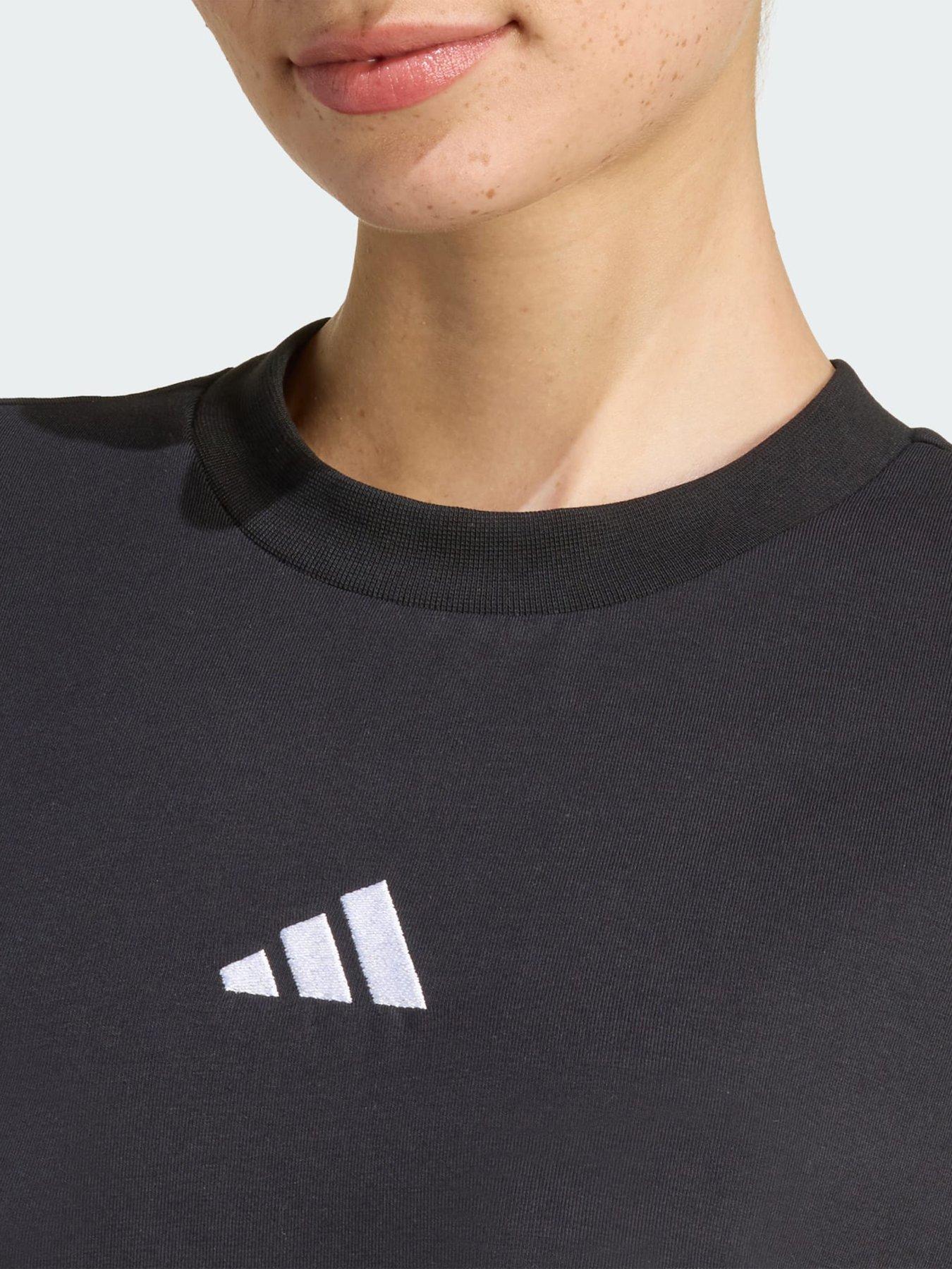 Image 4 of 5 of adidas ESSENTIALS 3-STRIPES TEE DRESS