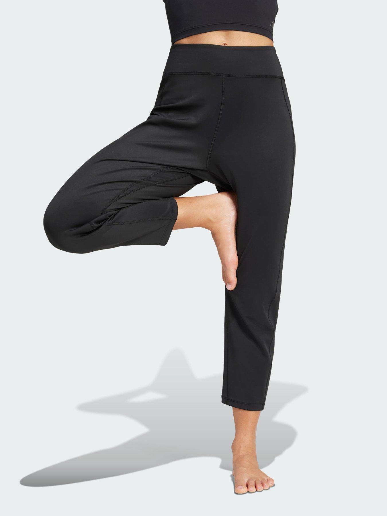 front image of adidas-all-me-yoga-essentials-pants