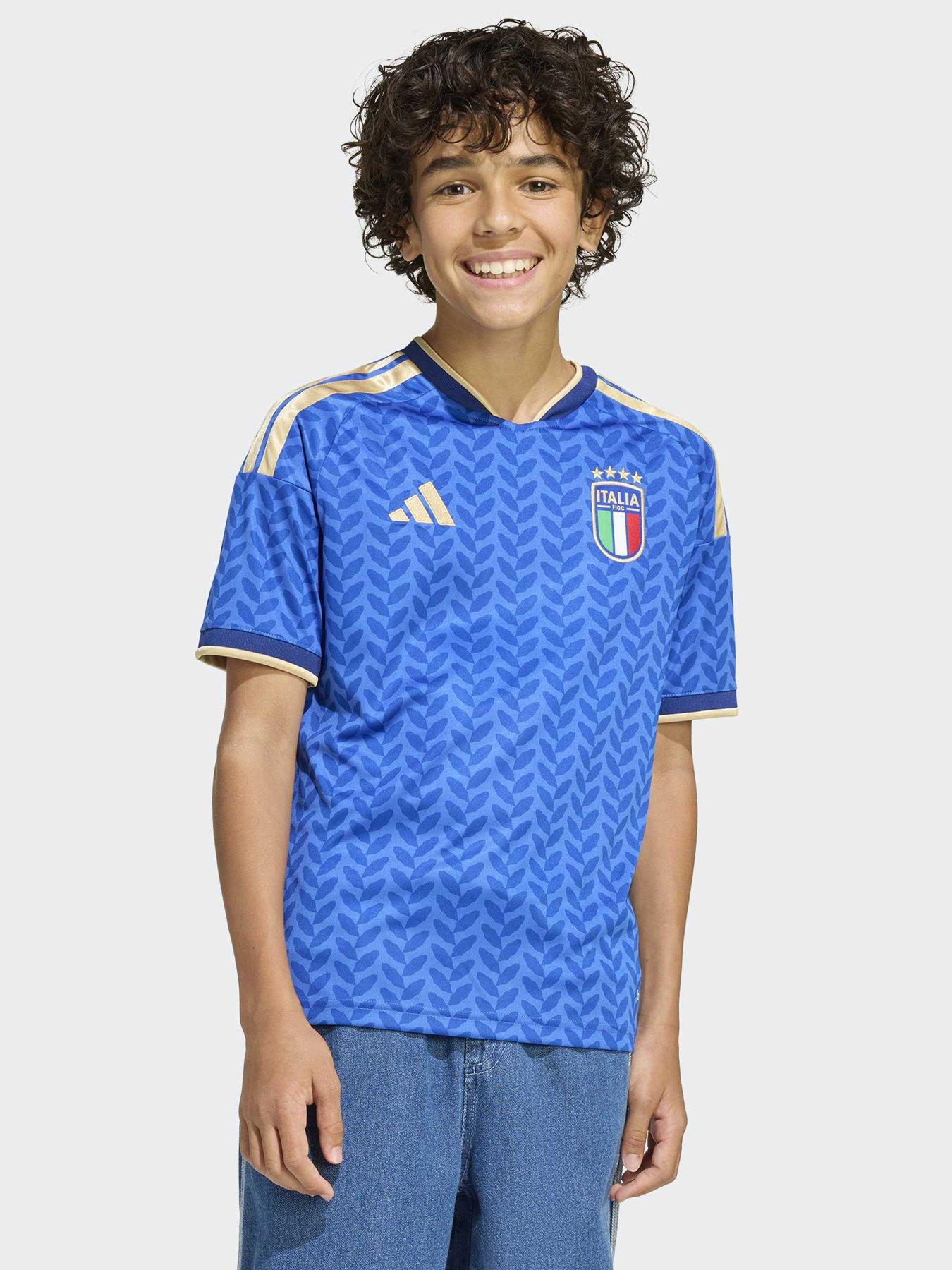 adidas Italy 26 Home Kids Jersey