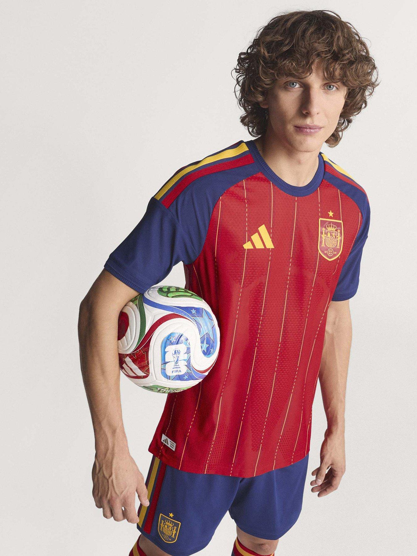 front image of adidas-spain-26-home-authentic-jersey
