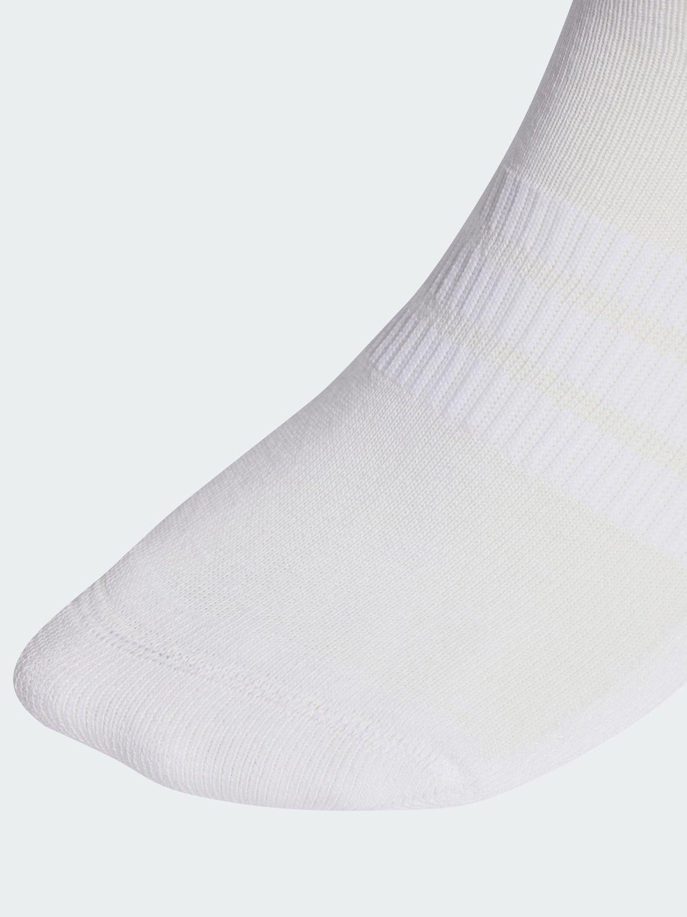  image of adidas-cushioned-essentials-ankle-socks-6-pair-pack