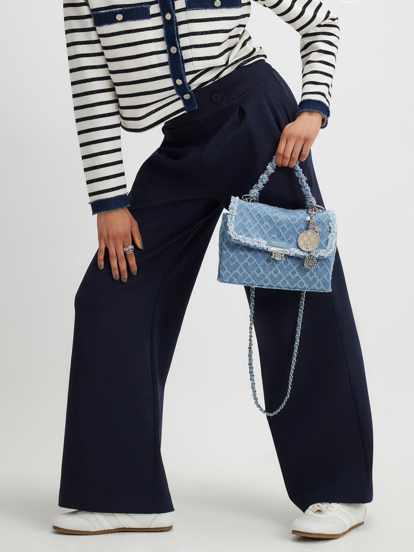 River Island Tailored Wide Leg Trousers