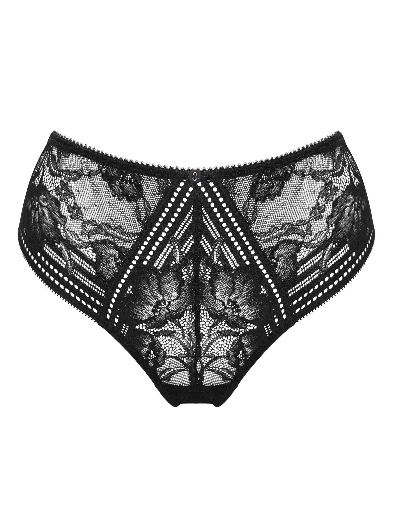 Image 3 of 4 of Pour Moi Taylor Lace Midi Brazilian Brief