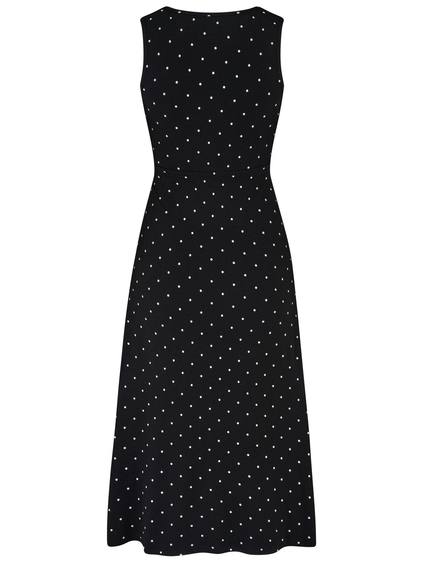 Image 4 of 4 of Pour Moi Sofa Loves Lace Hidden Mesh Support Soft Jersey Midi Chemise