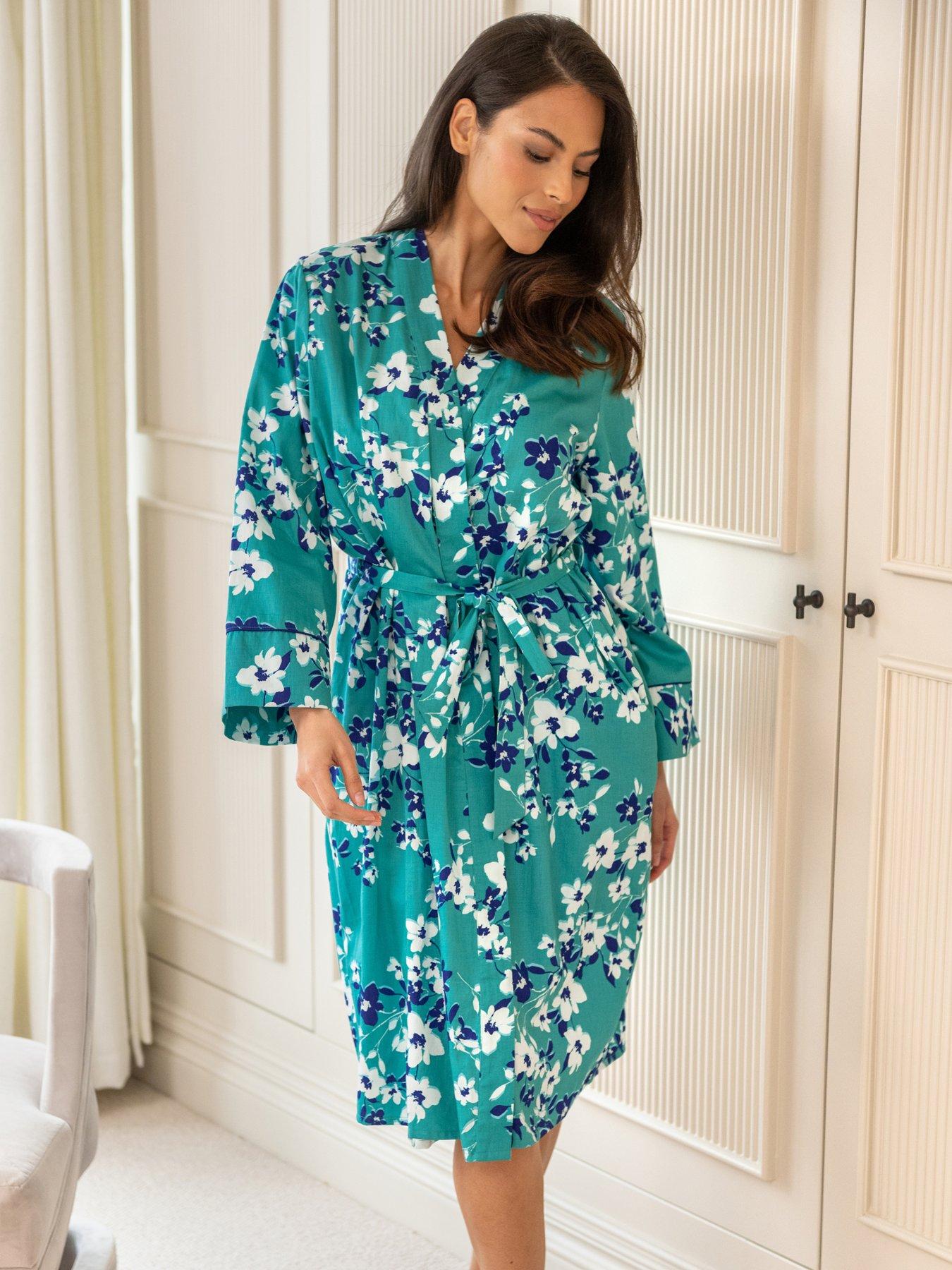 Image 1 of 4 of Pour Moi Pure Cotton Dressing Gown