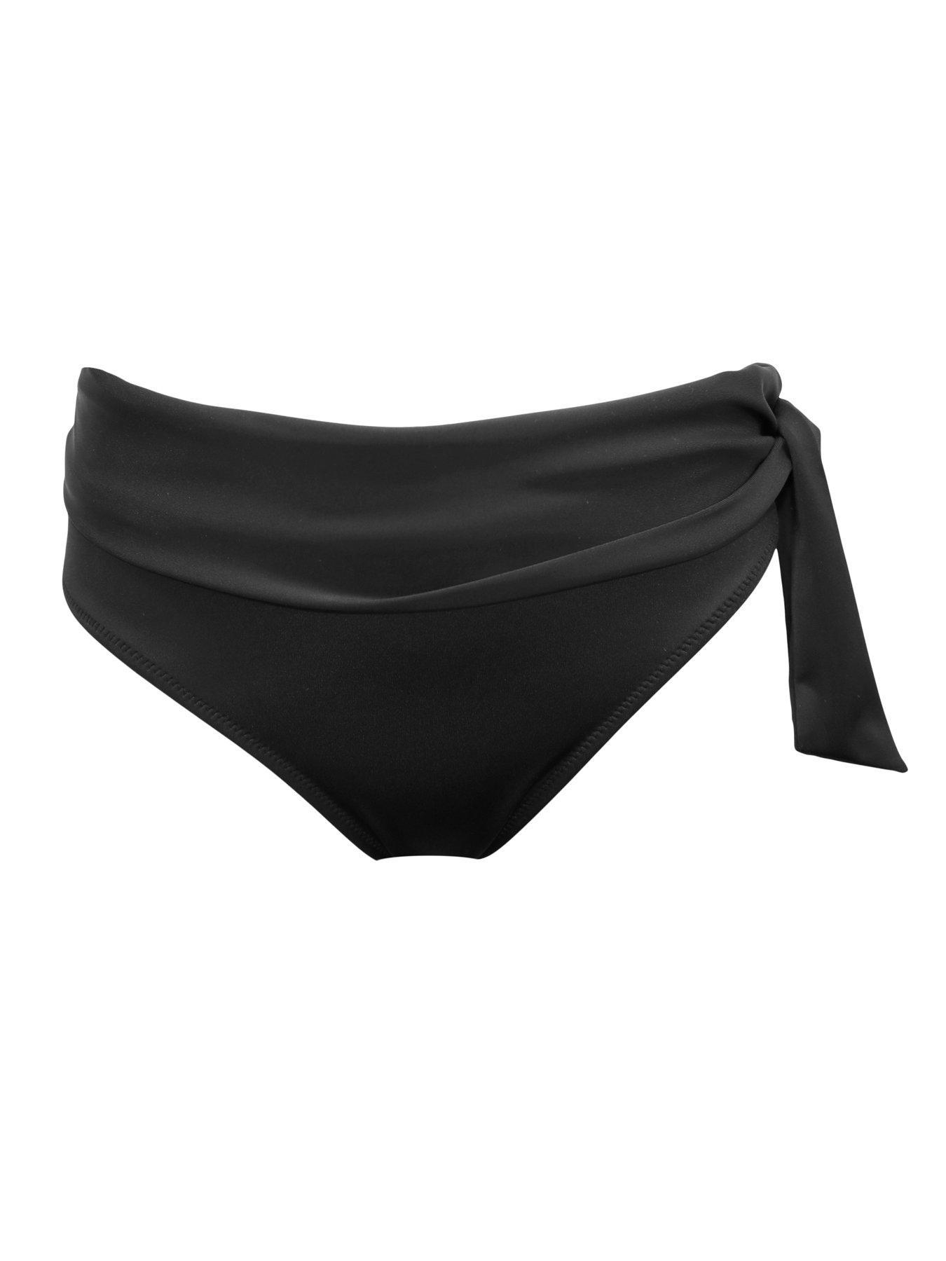 Image 3 of 4 of Pour Moi Ocean Breeze Foldover Tie Bikini Brief