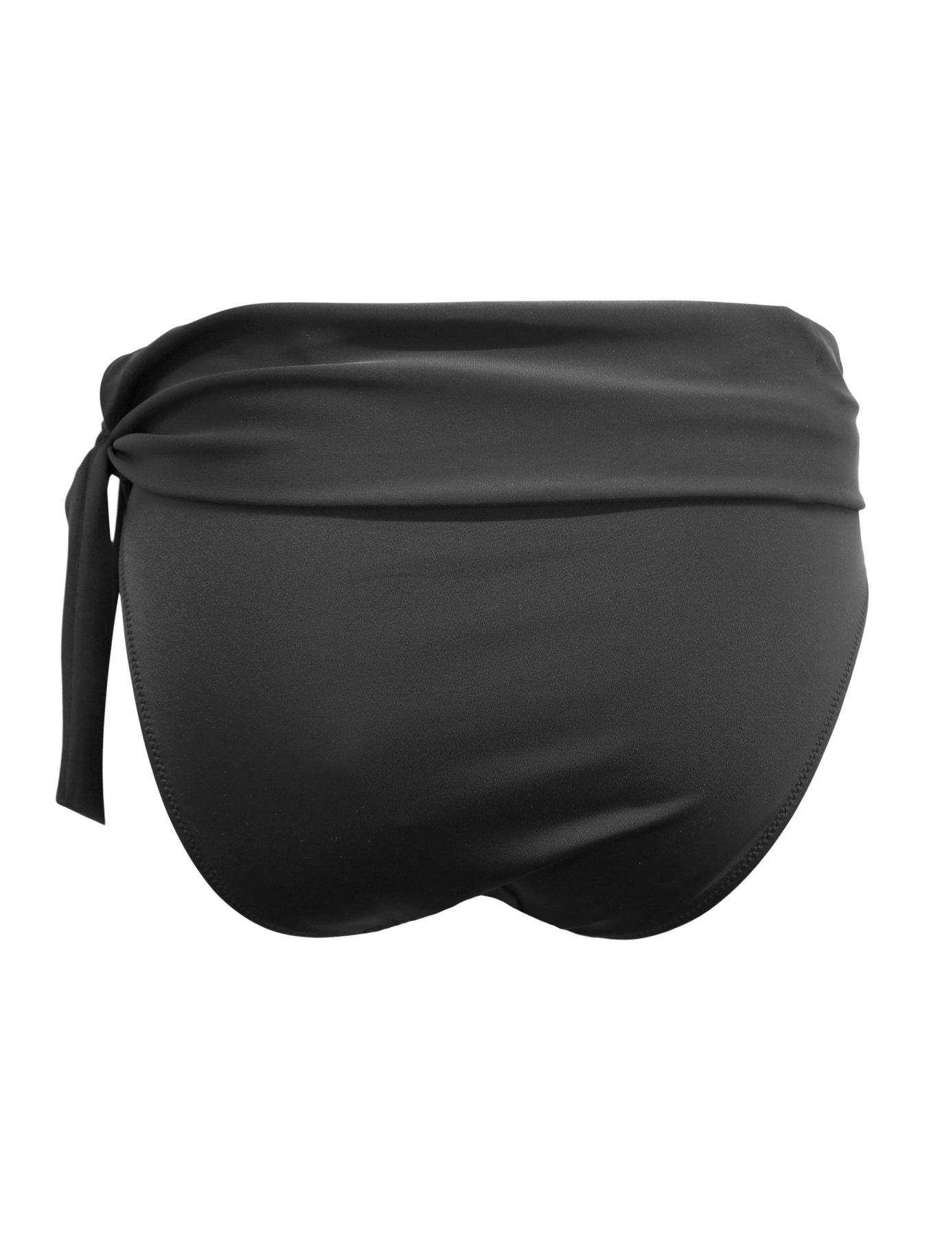 Image 4 of 4 of Pour Moi Ocean Breeze Foldover Tie Bikini Brief