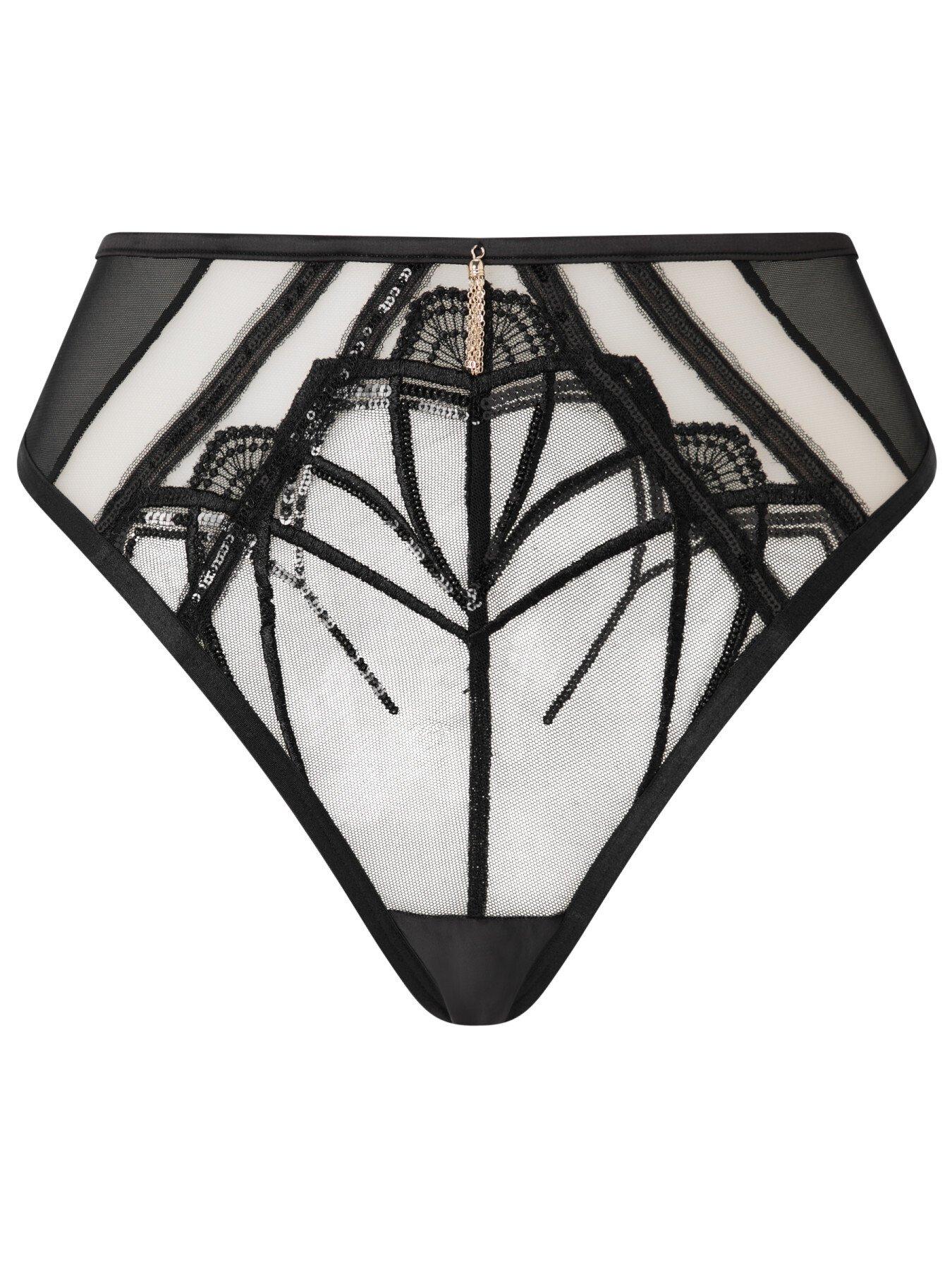 Image 4 of 4 of Ann Summers Desiring Decadence High Waist Brazilian
