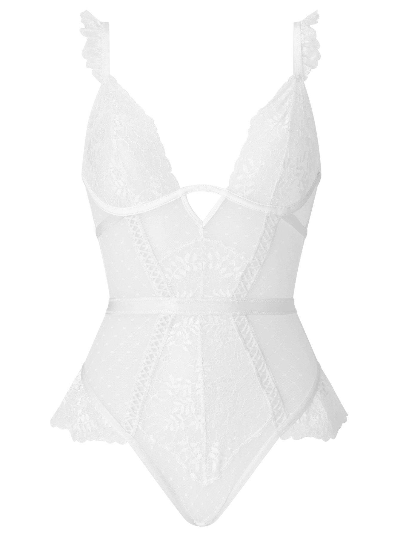 Image 5 of 5 of Ann Summers Entice Me Crotchless Teddy