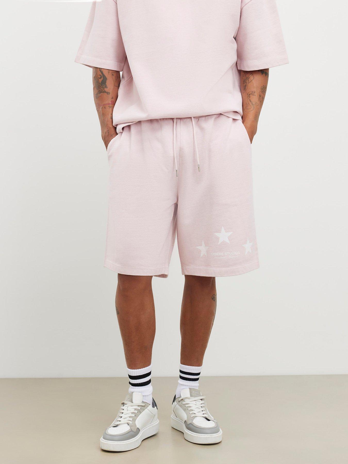River Island Oversized Fit Lisiere Shorts