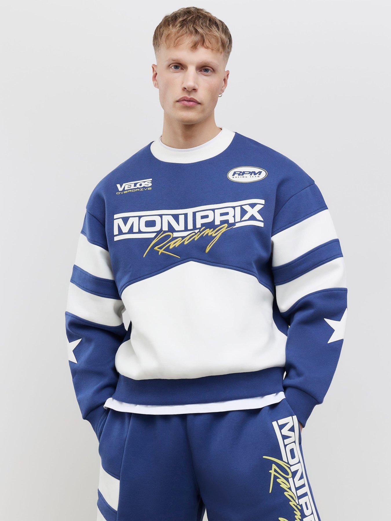 River Island Oversized Fit Mont Prix Sweatshirt