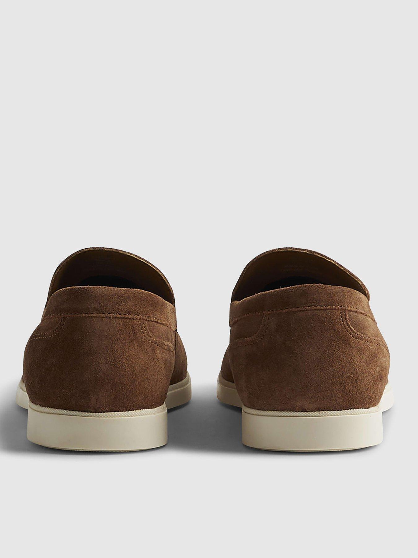 image of river-island-suede-woven-loafer