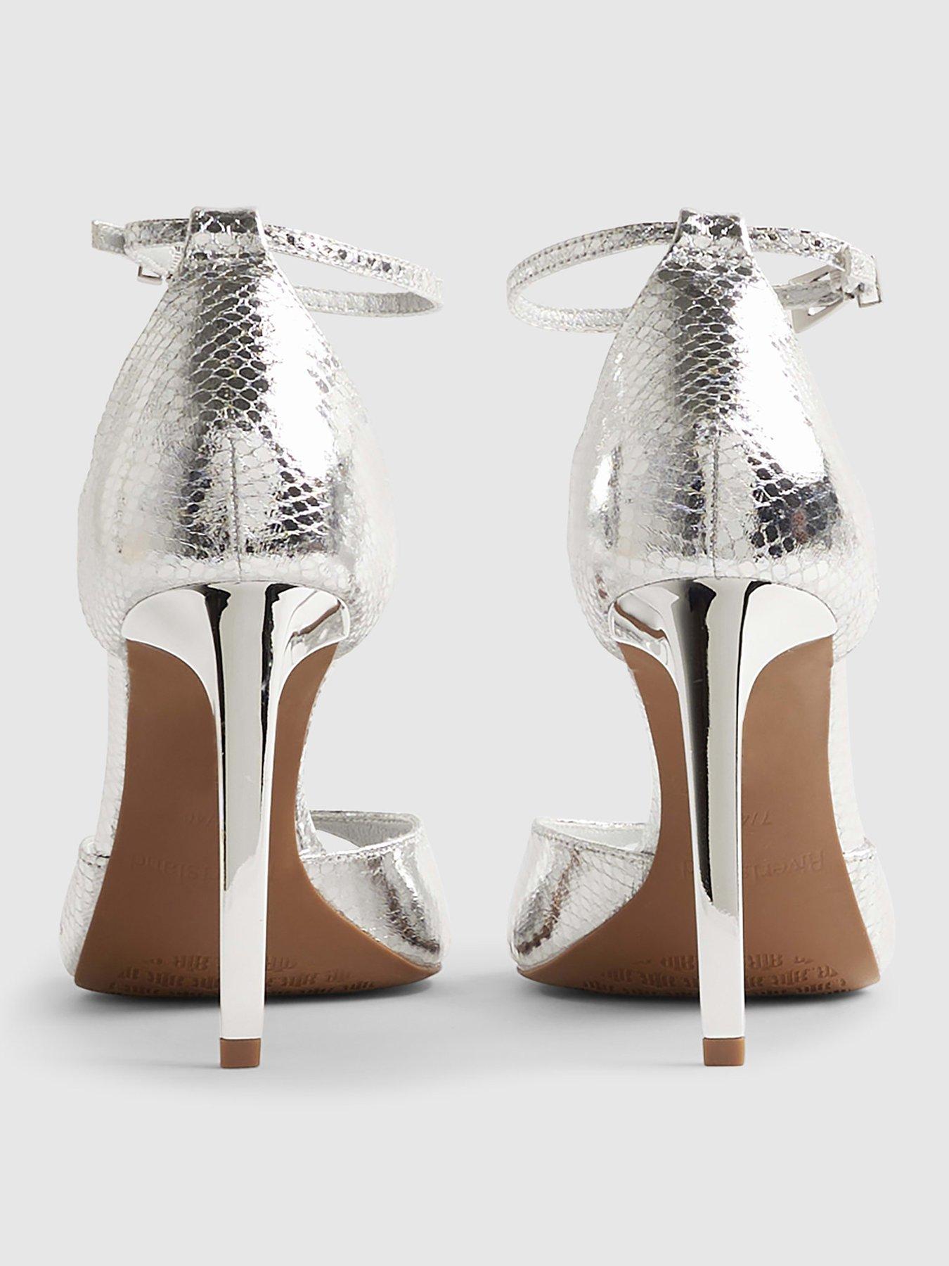 Image 3 of 4 of River Island Closed Back Heeled Sandals