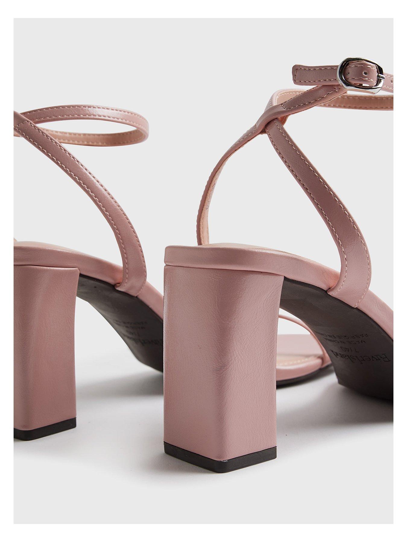 Image 4 of 4 of River Island Barely There Heeled Sandals