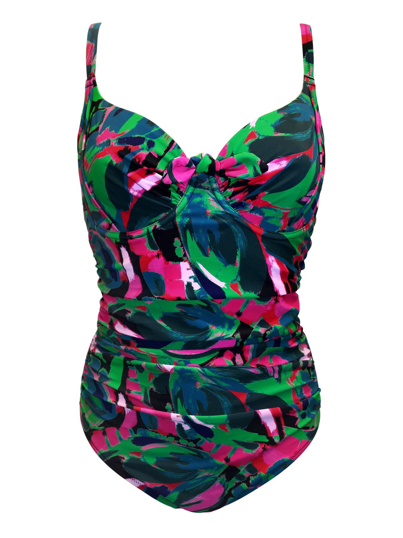  image of pour-moi-st-kitts-underwired-non-padded-swimsuit