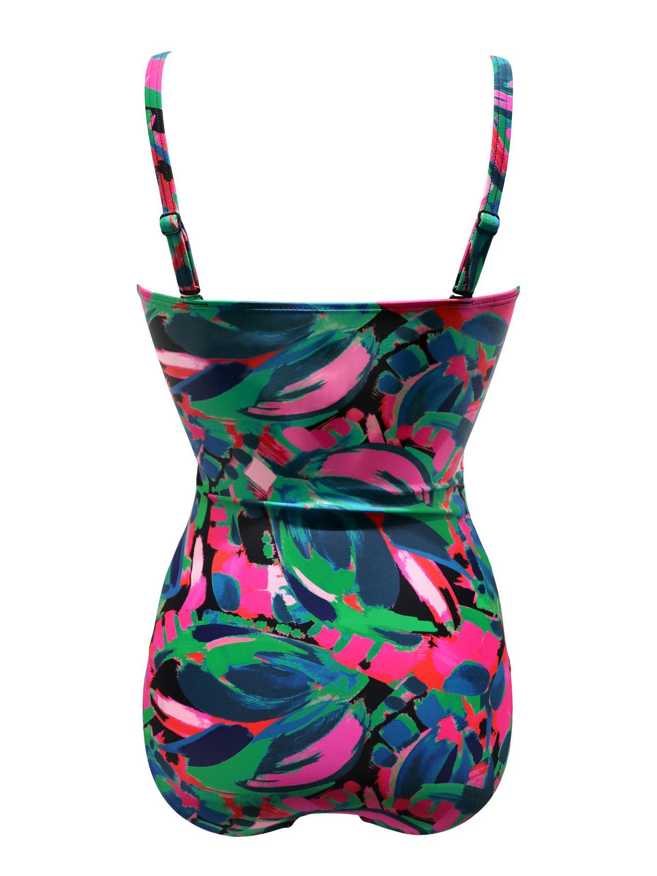 Image 4 of 4 of Pour Moi Santa Monica Strapless Tummy Control Swimsuit