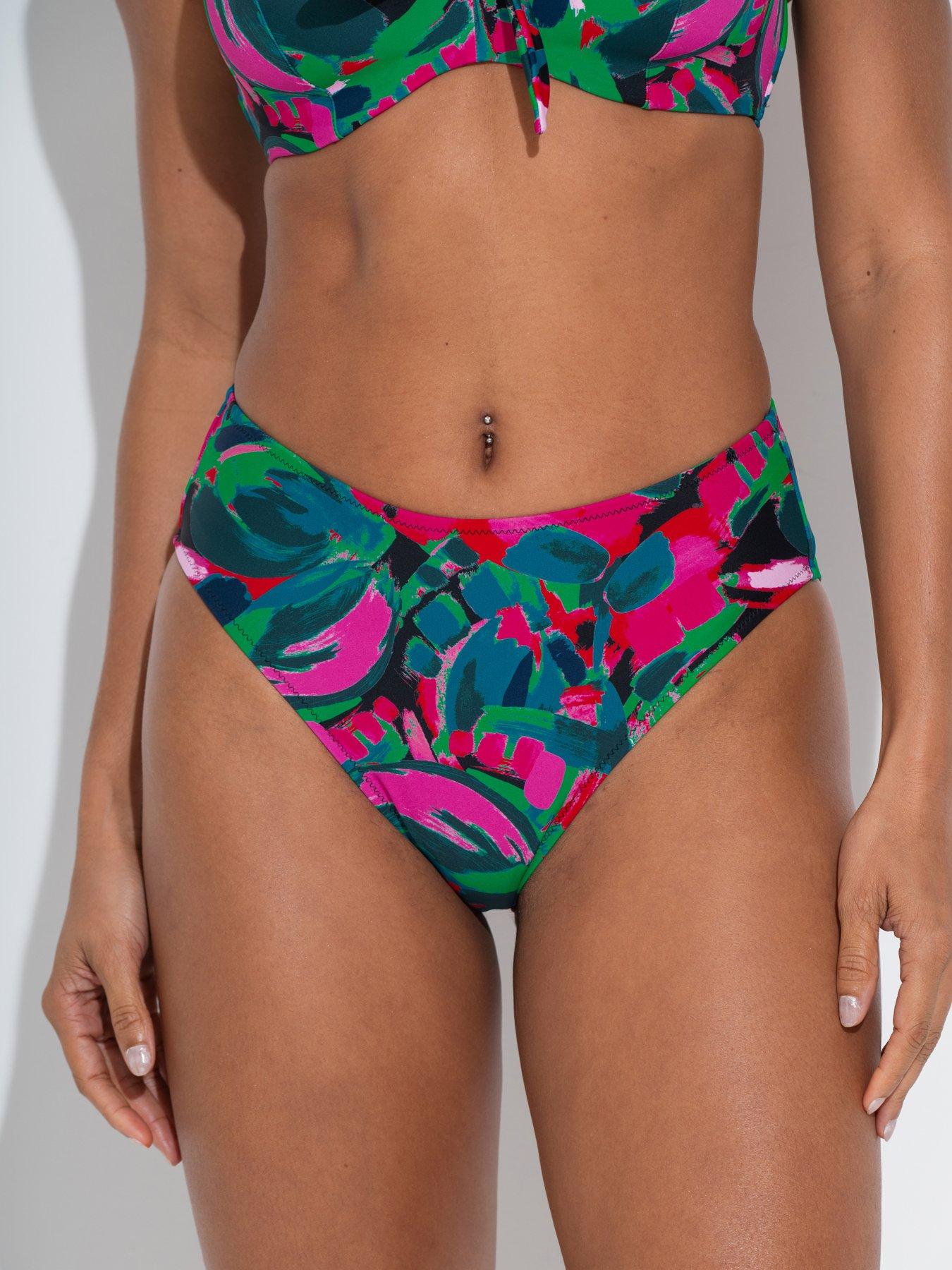  image of pour-moi-heatwave-high-leg-control-bikini-brief