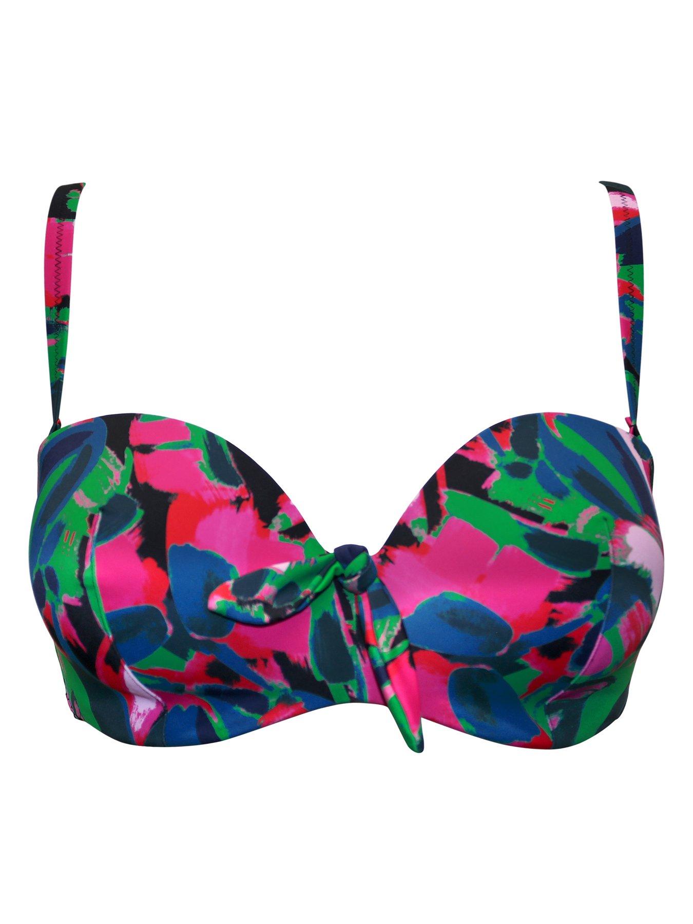 Image 3 of 4 of Pour Moi Heatwave Strapless Lightly Padded Bikini Top