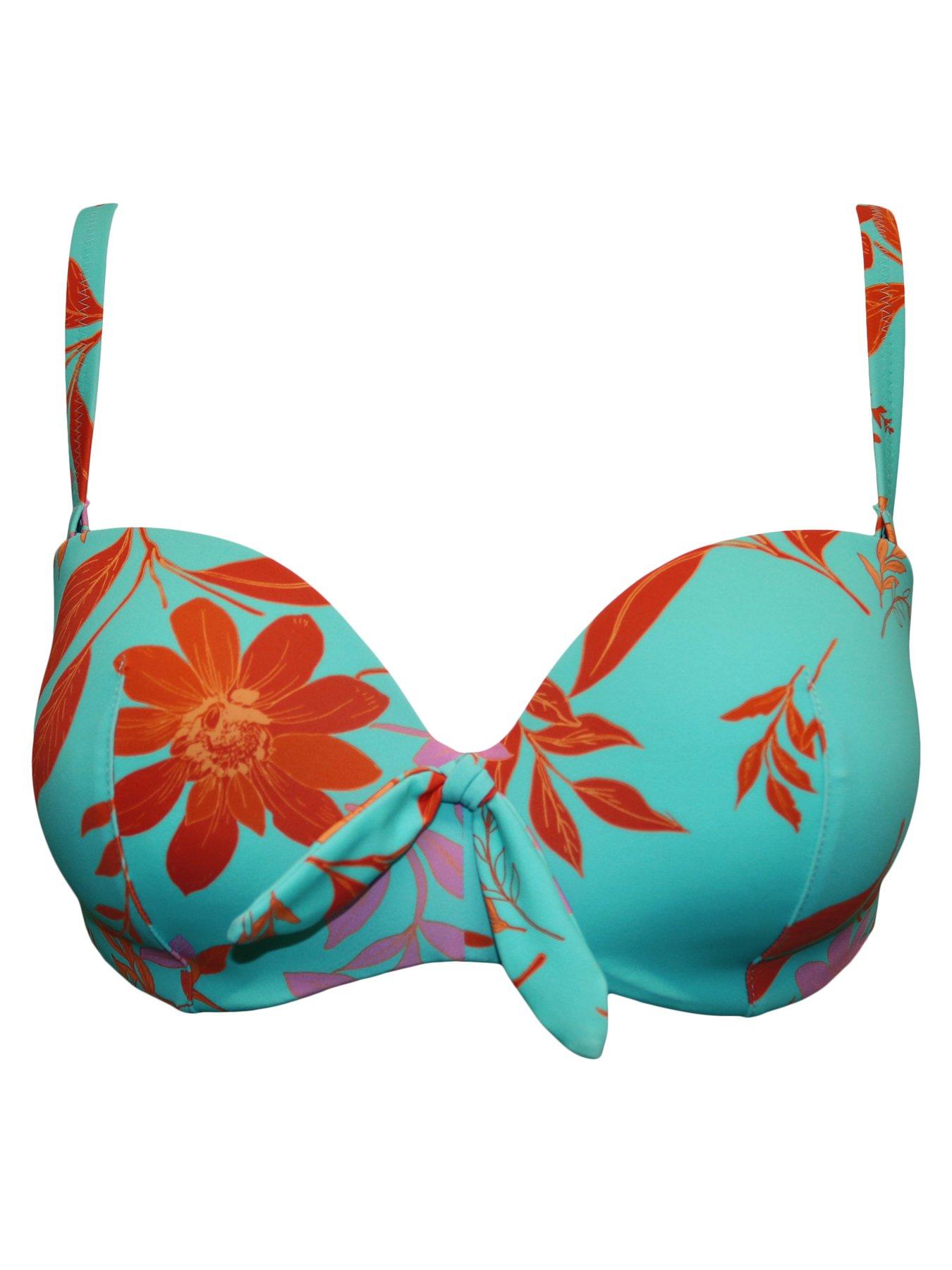 Image 3 of 4 of Pour Moi Heatwave Strapless Lightly Padded Bikini Top