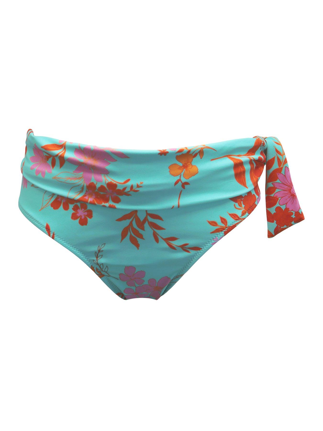  image of pour-moi-heatwave-fold-over-tie-bikini-brief